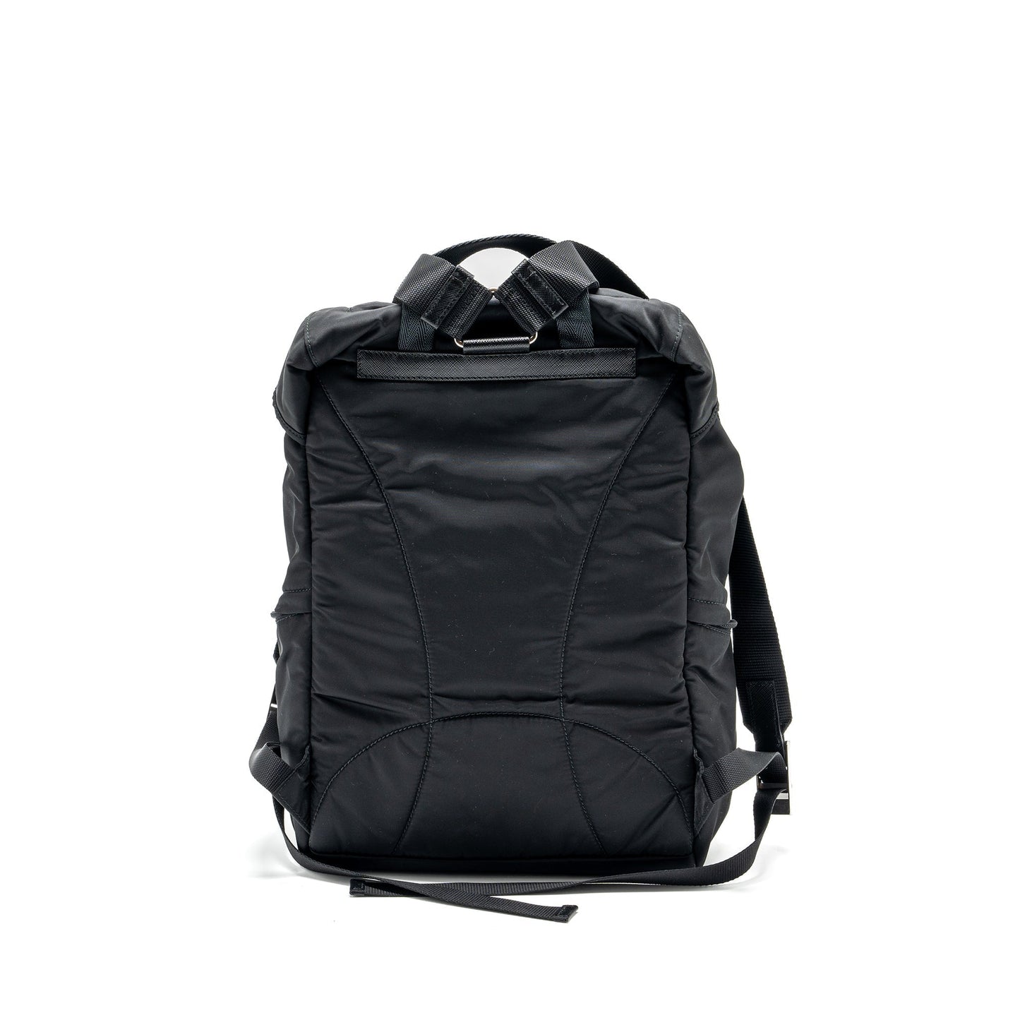 Prada Backpack Re-Nylon/Saffiano Black