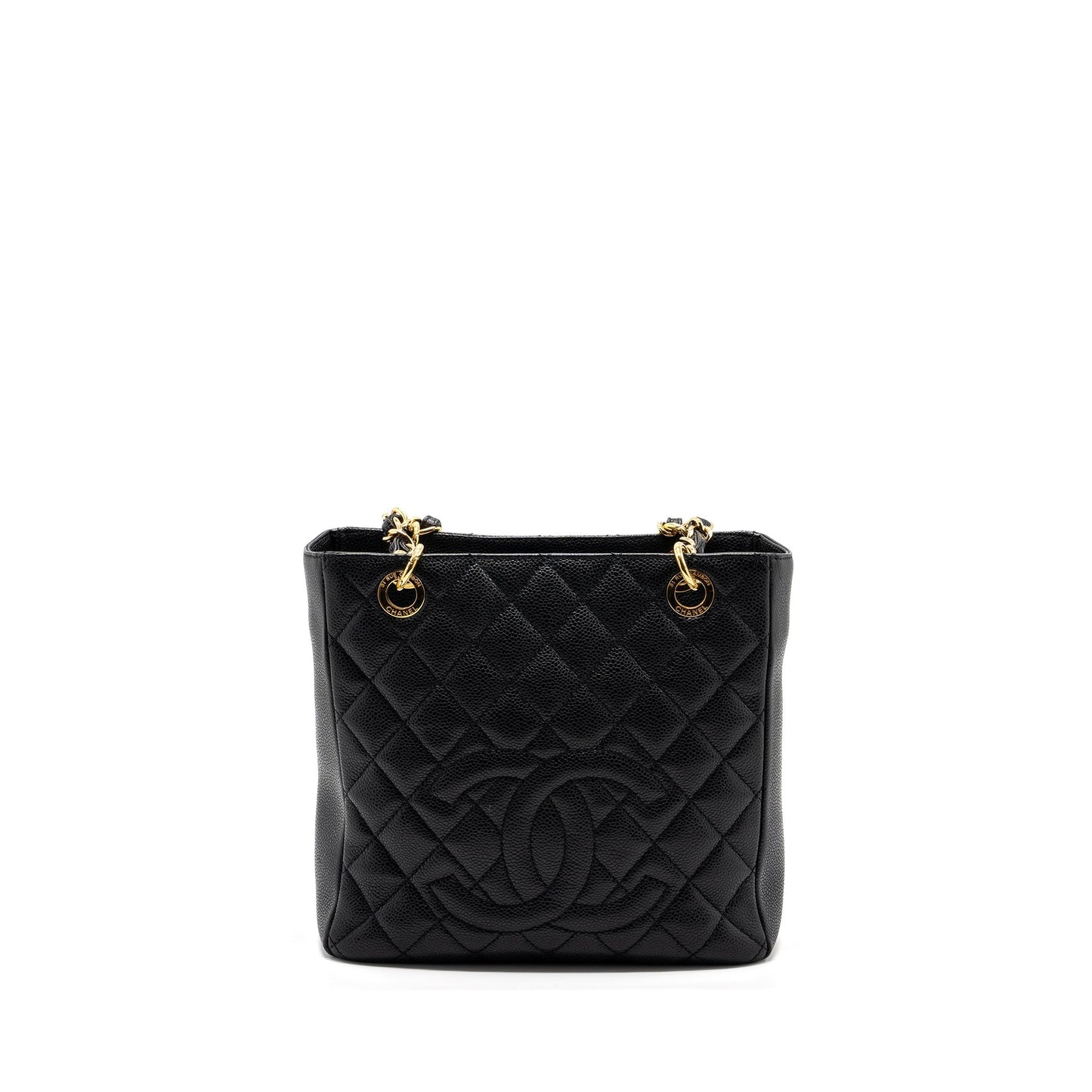 Chanel Grand Shopping Tote bag PM Caviar Black