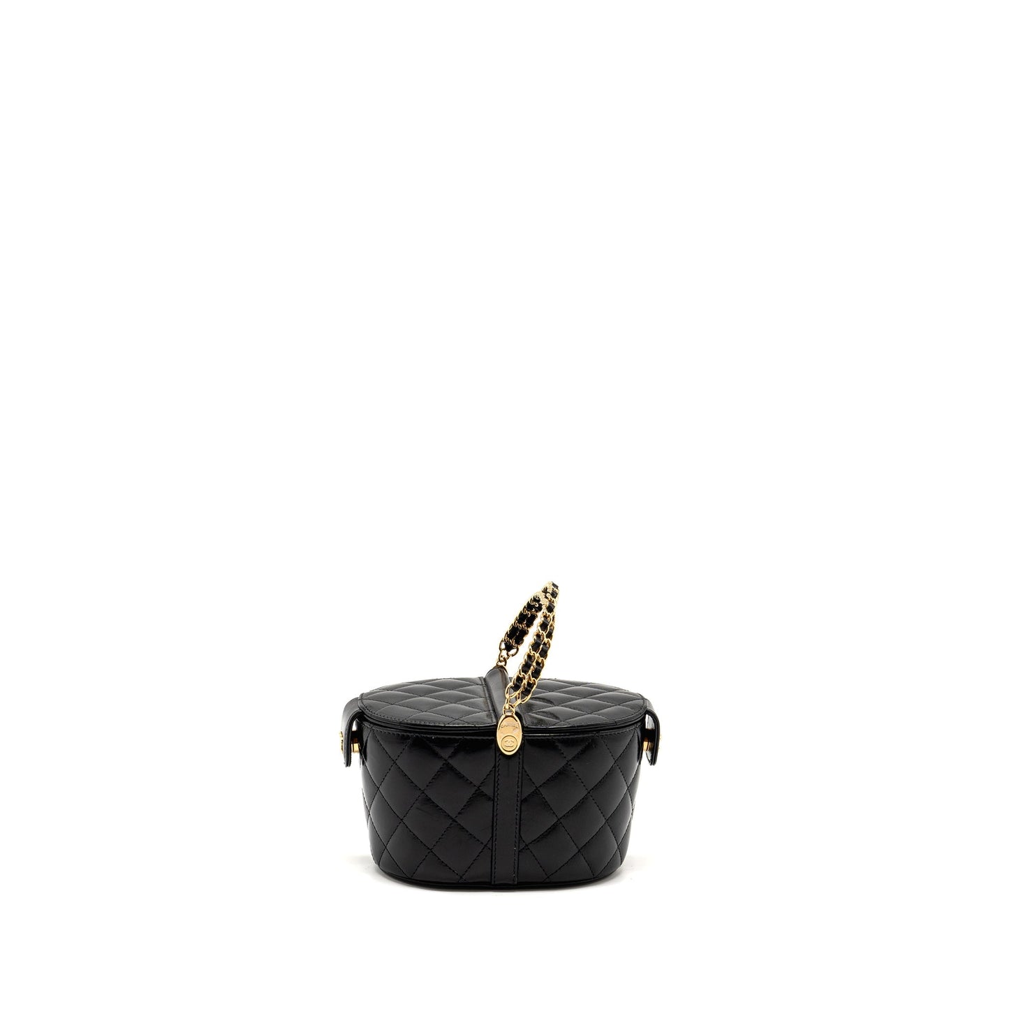Chanel picnic vanity lambskin black  (microchip)