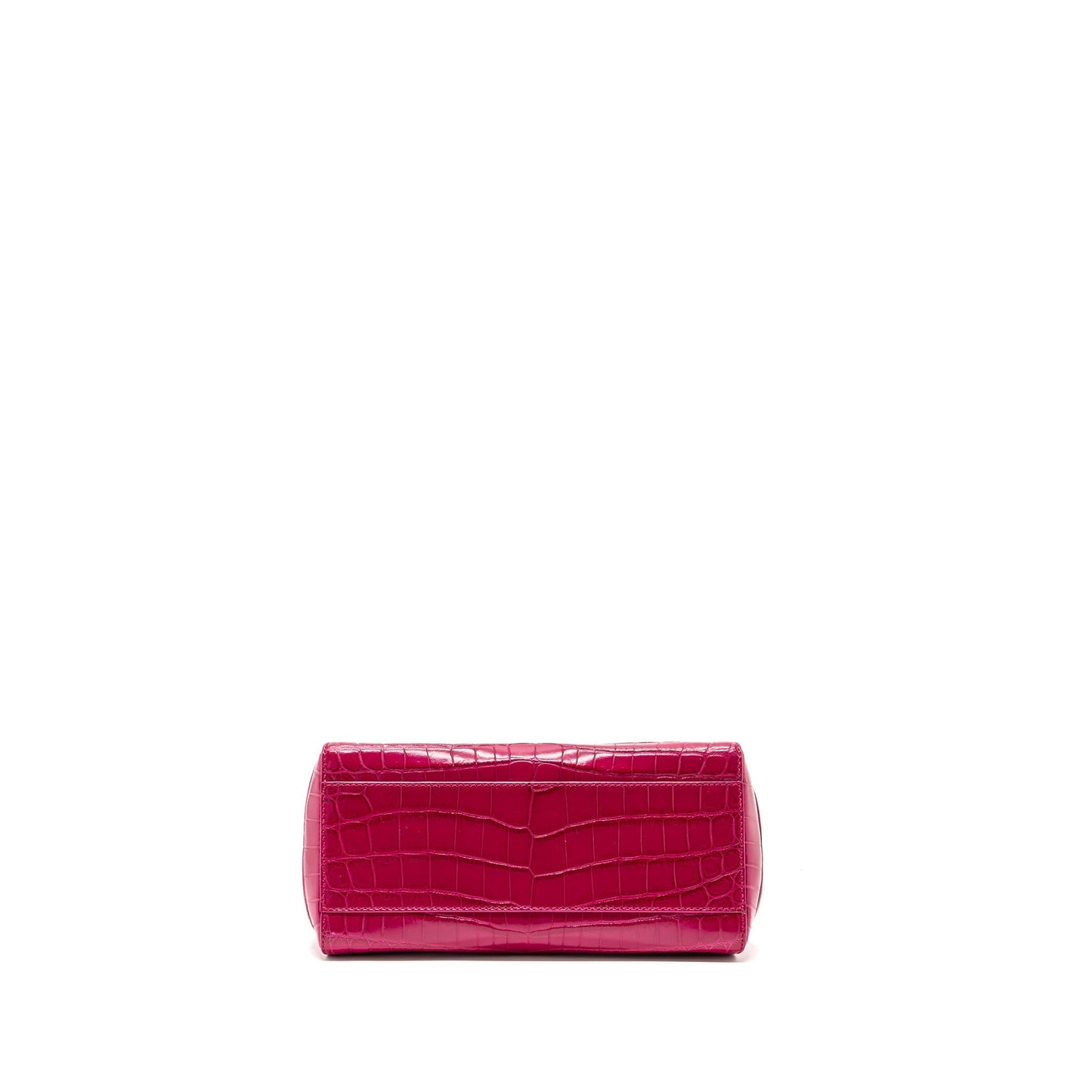 Fendi mini peekaboo Purse crocodile pink