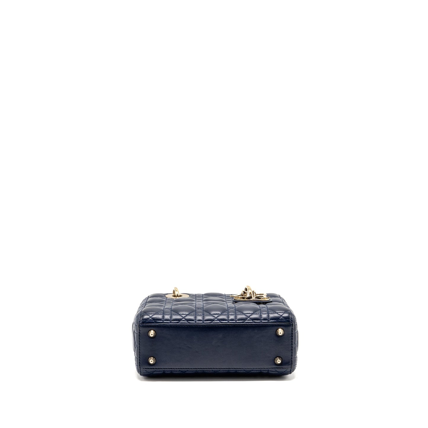 Dior My Small Lady Dior Lambskin Dark Blue