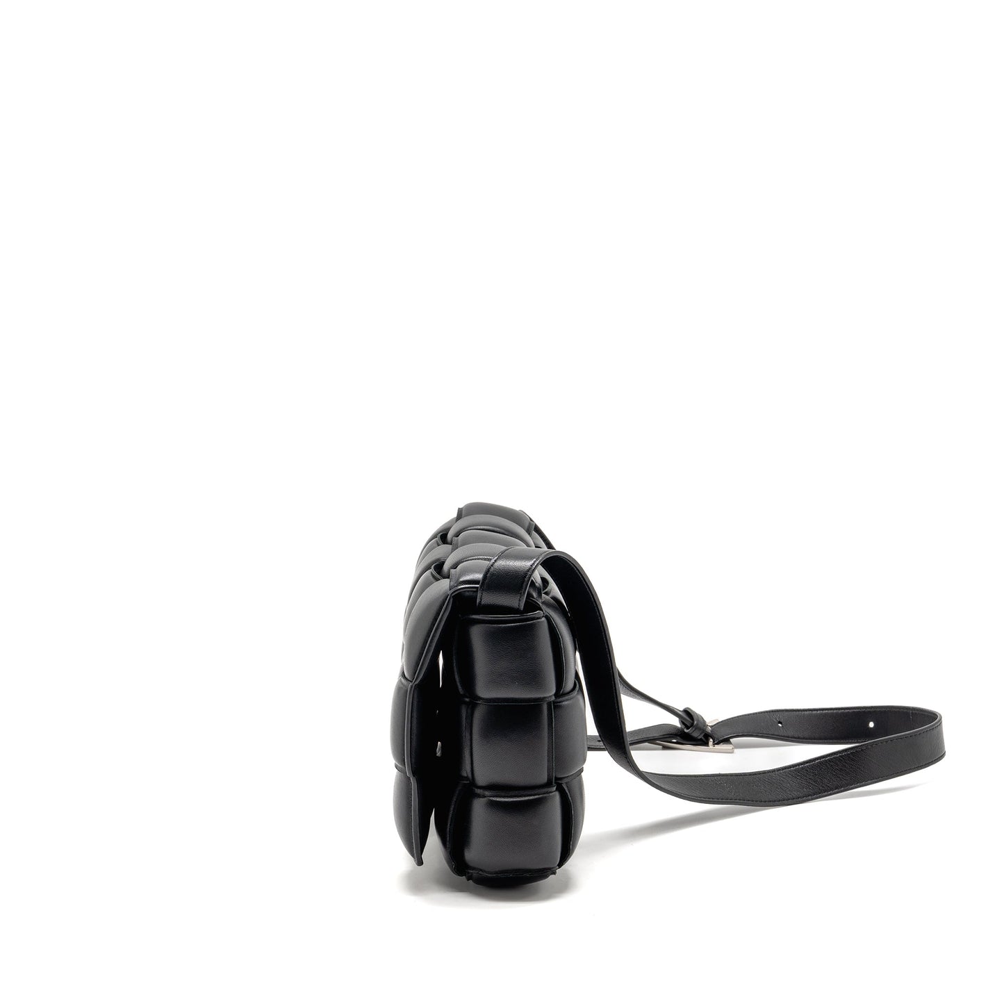 Bottega Veneta Padded Cassette Lambskin Black