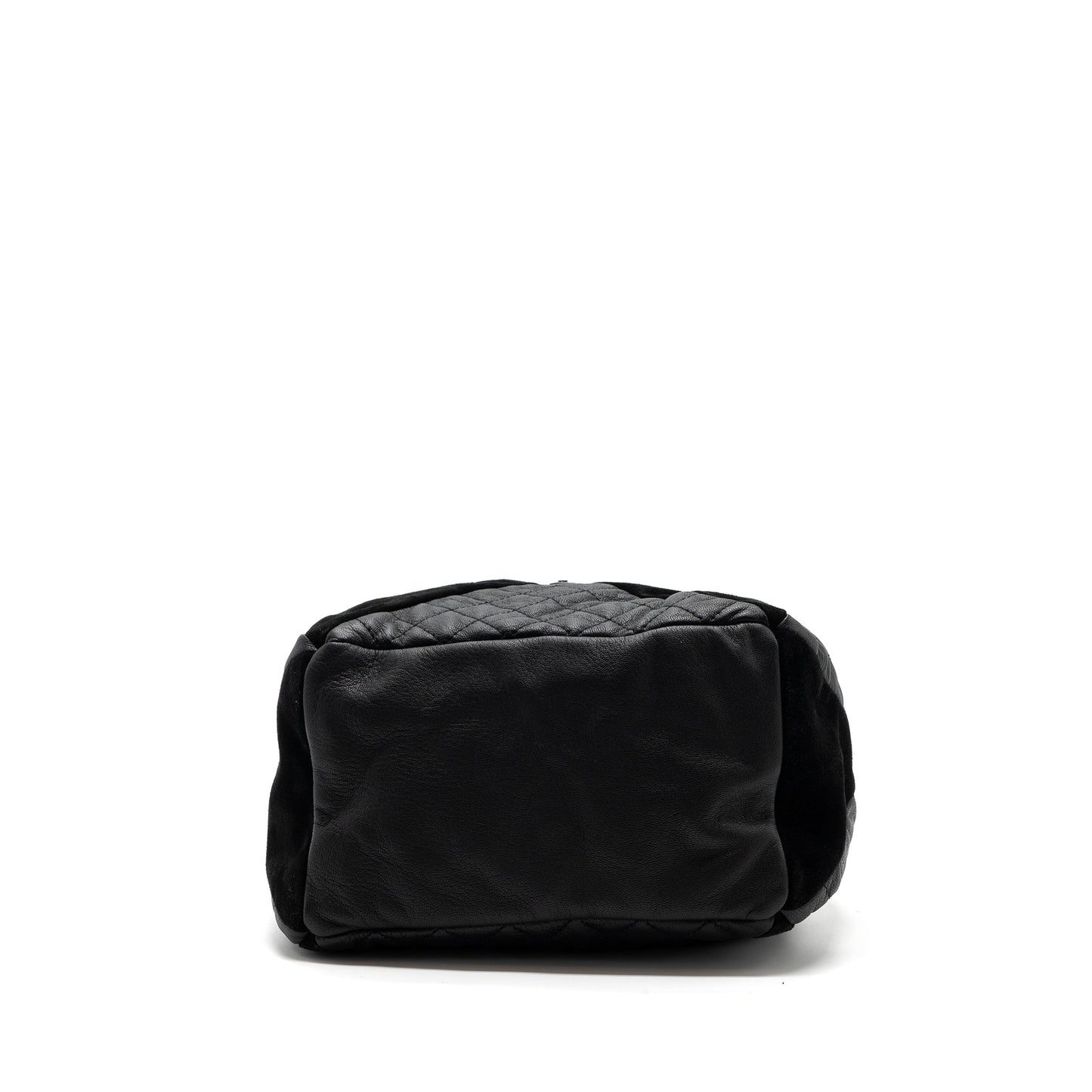 Chanel Bucket Bag Goatskin/Sue Calfskin Black