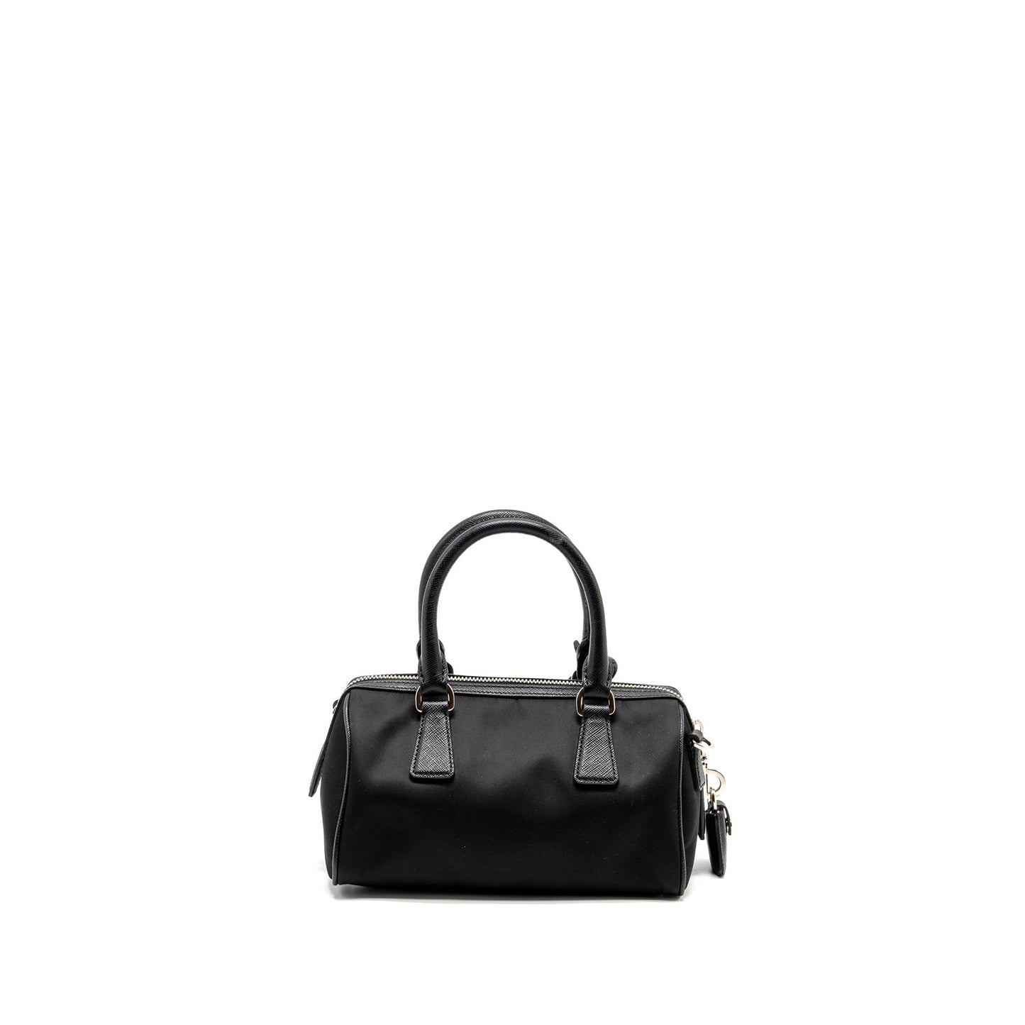 Prada Top Handle Re-Edition 2005 Nylon Purse Black