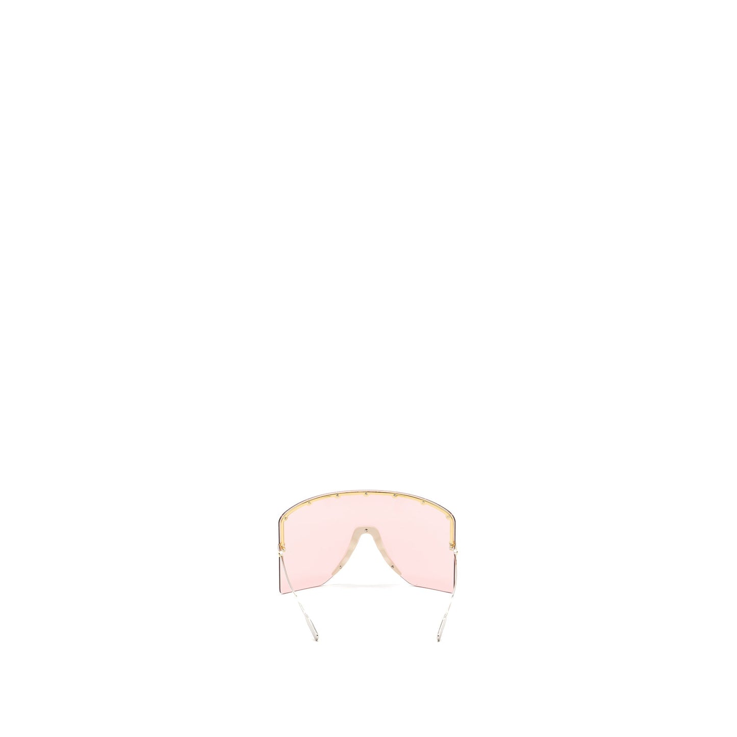 Gucci Mask-Frame Sunglasses GG1244S Multicolour Silver/Light Gold Tone