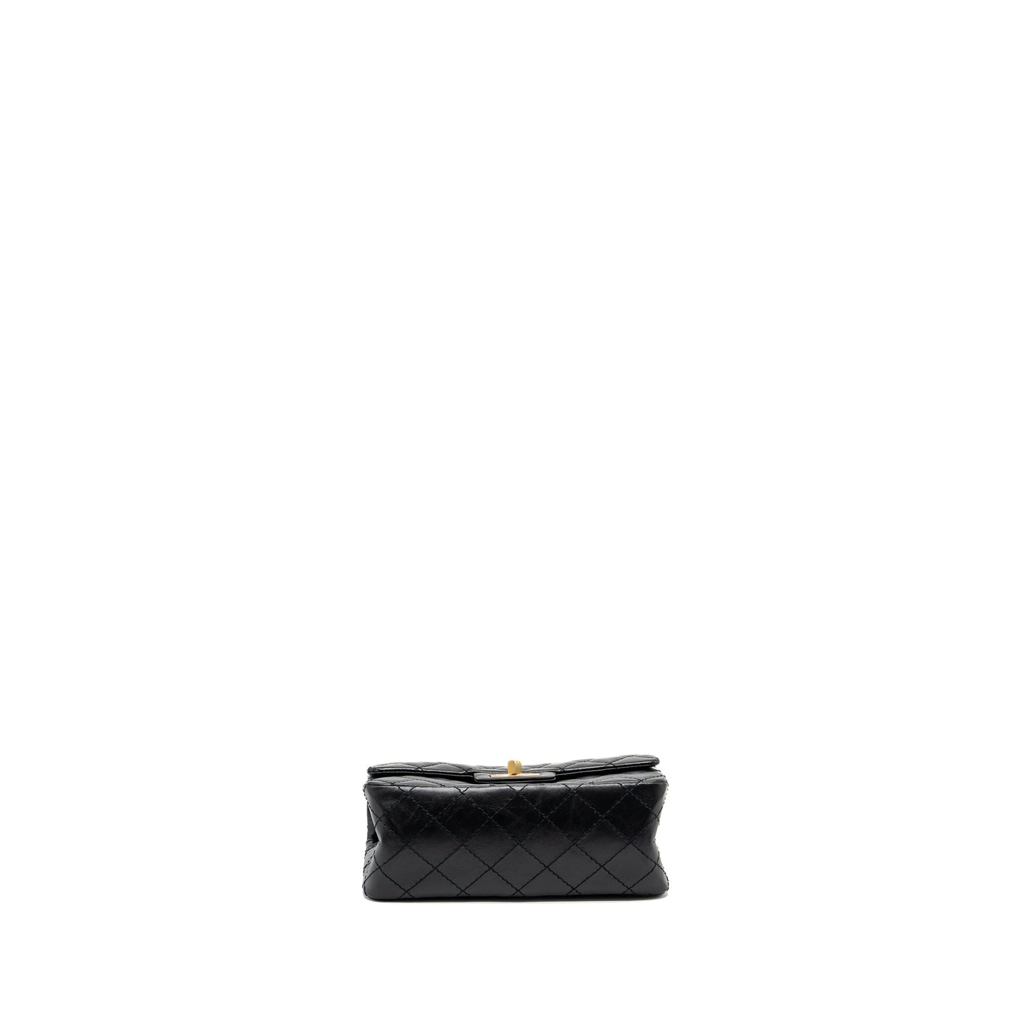 Chanel Mini 2.55 Reissue Aged Calfskin Black  (Microchip)