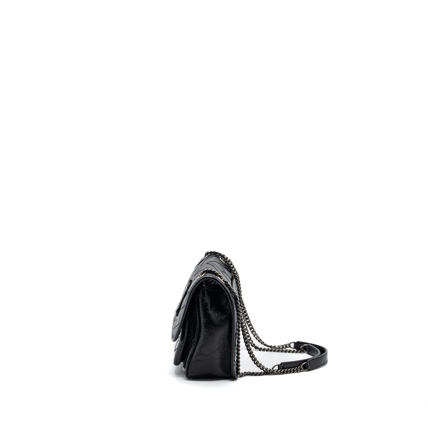 Saint Laurent/ Niki Baby Purse vintage Calfskin Black ruthenium hardware