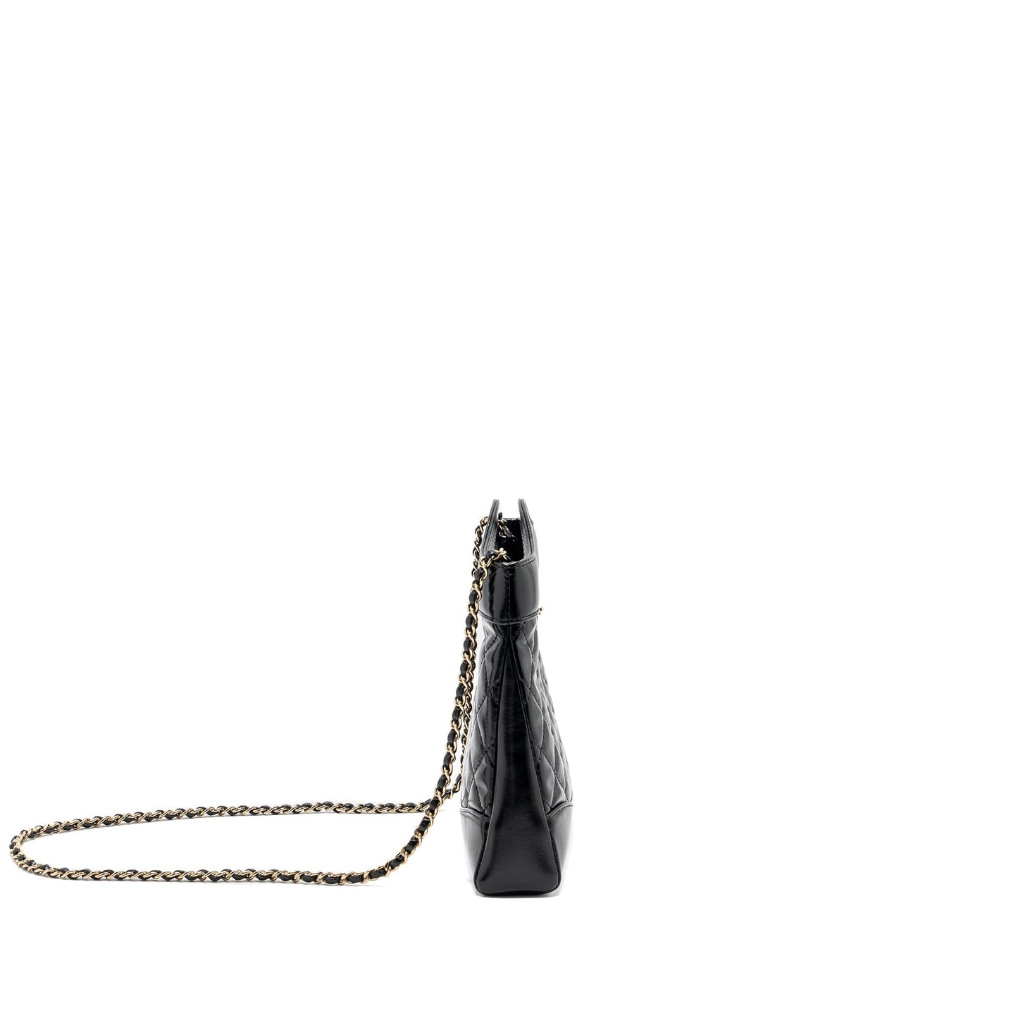 Chanel 24c Mini 31 Bag Shiny Calfskin Black L(Microchip)