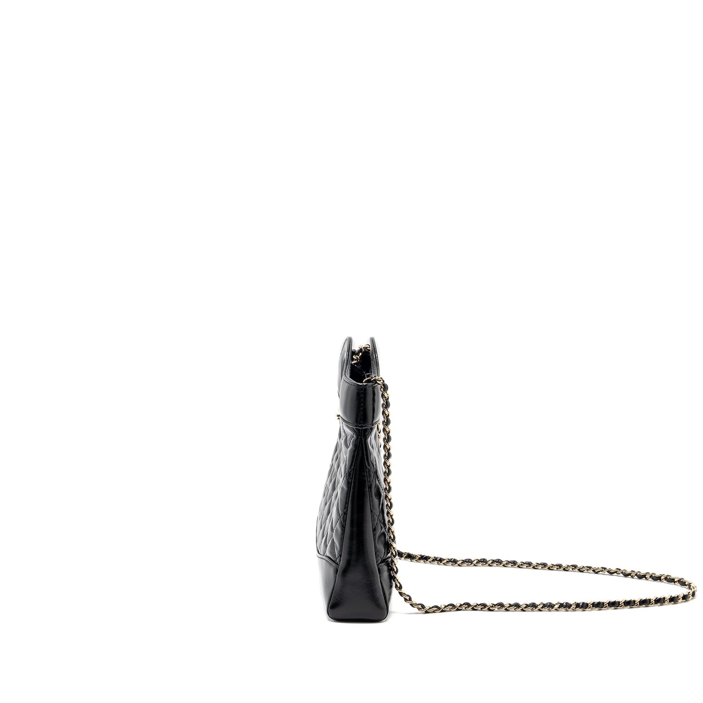 Chanel 24c Mini 31 Bag Shiny Calfskin Black L(Microchip)
