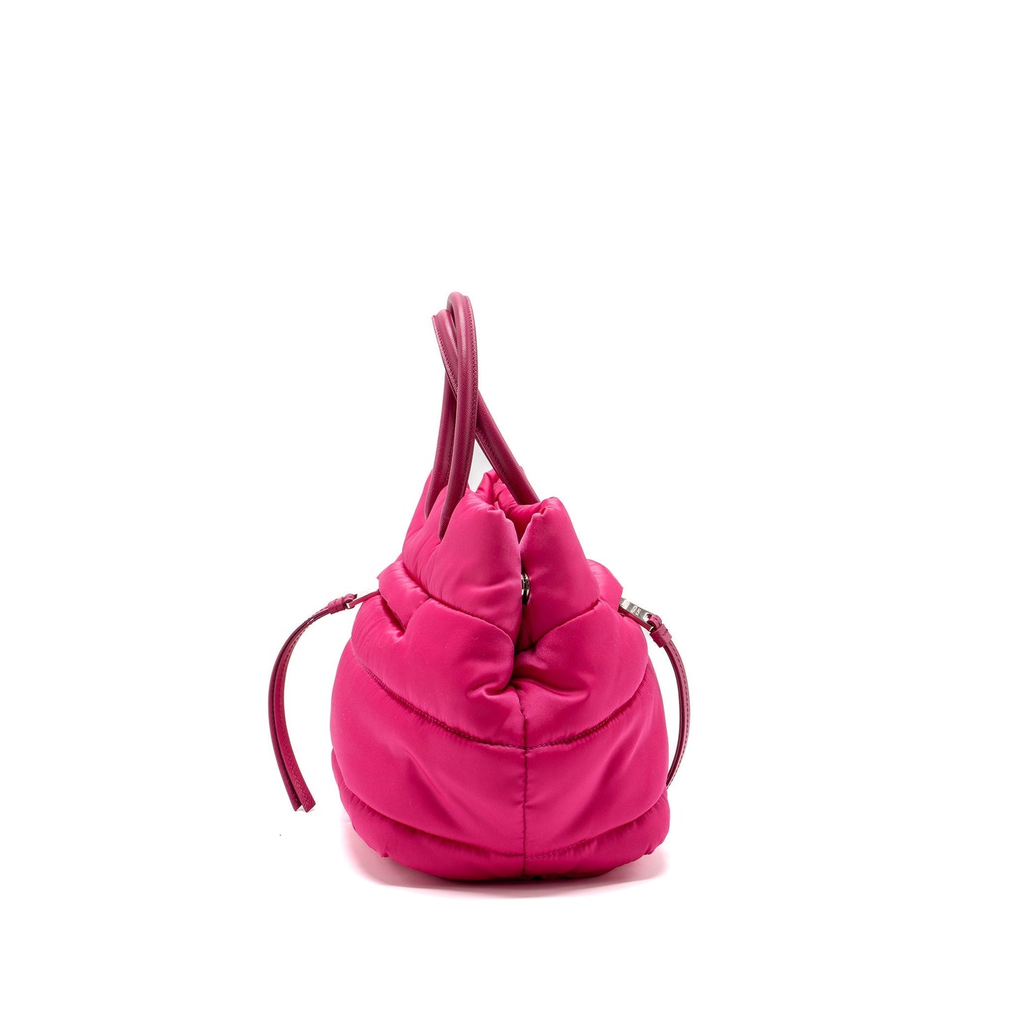 Prada tote Purse nylon / leather pink