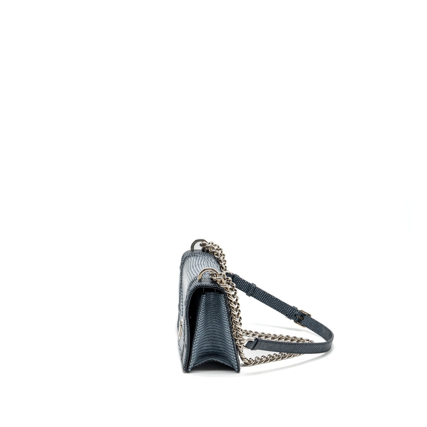 Dior small diorama lizard silver/multicolour