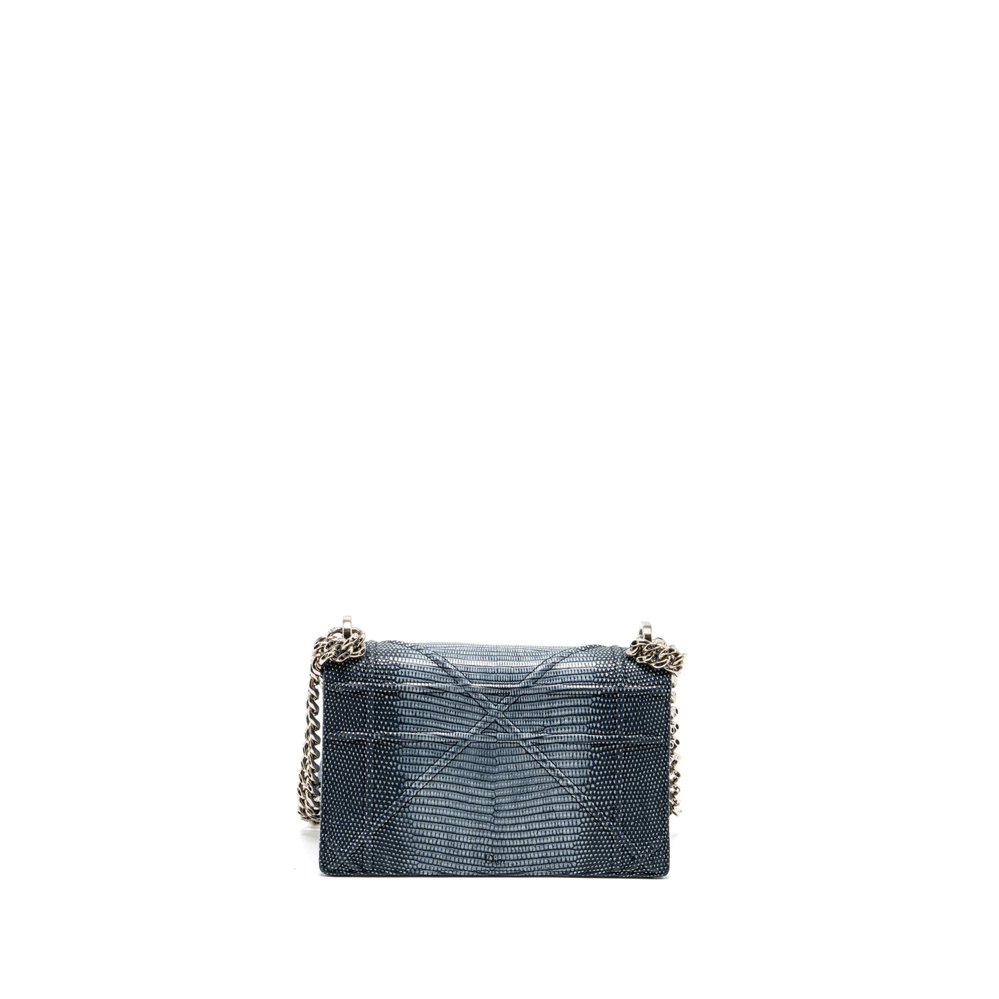 Dior small diorama lizard silver/multicolour