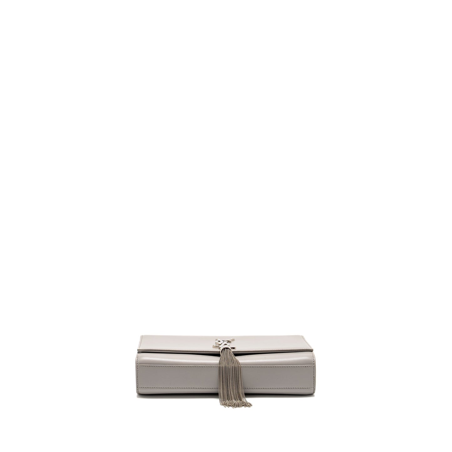 Saint Laurent/ Medium Kate Purse Calfskin Grey