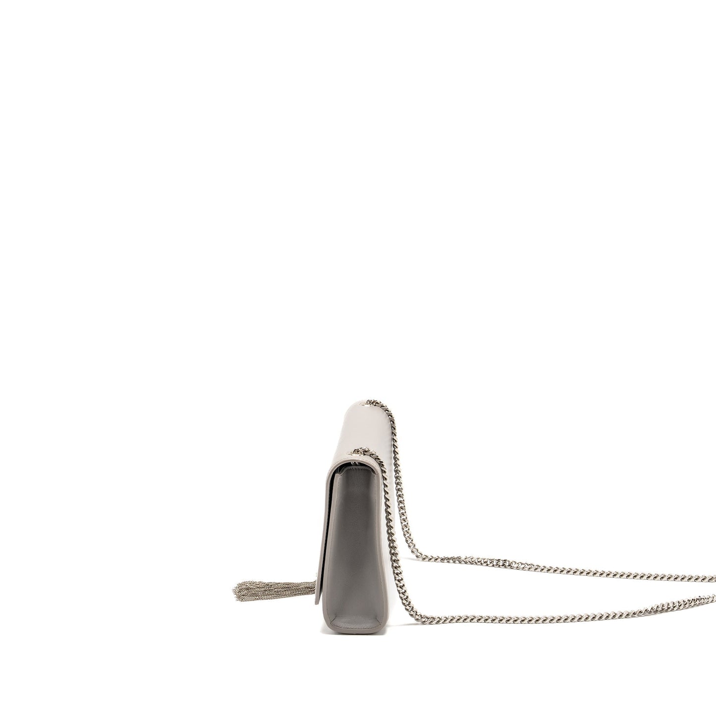 Saint Laurent/ Medium Kate Purse Calfskin Grey