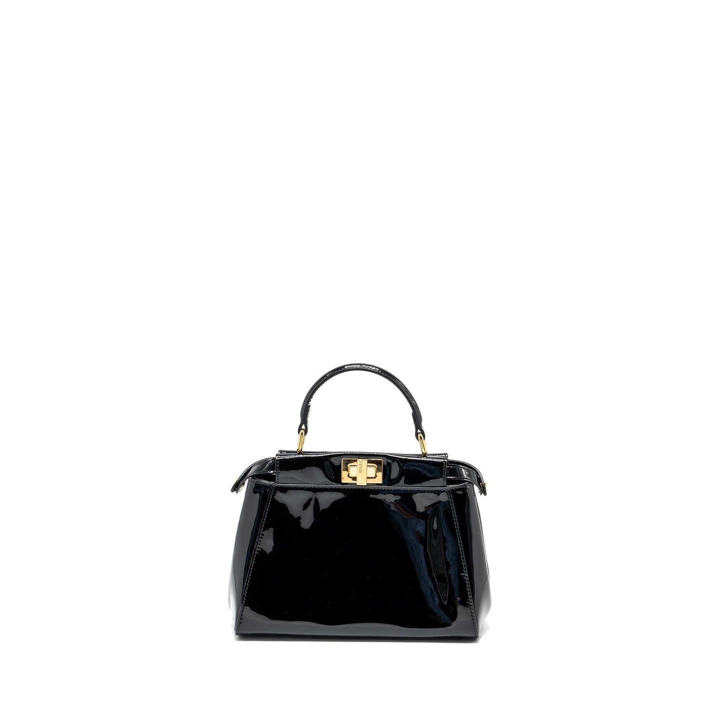 FENDI PEEKABOO PATENT BLACK
