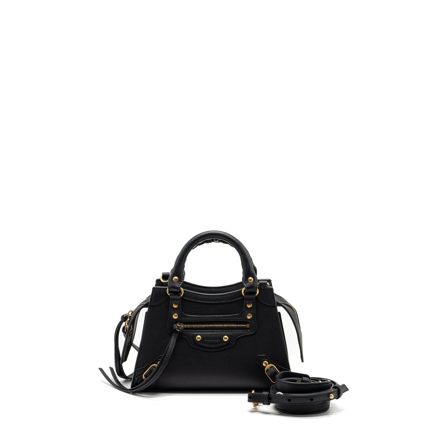 Balenciaga Neo Classic Mini Handbag Smooth Calfskin Black