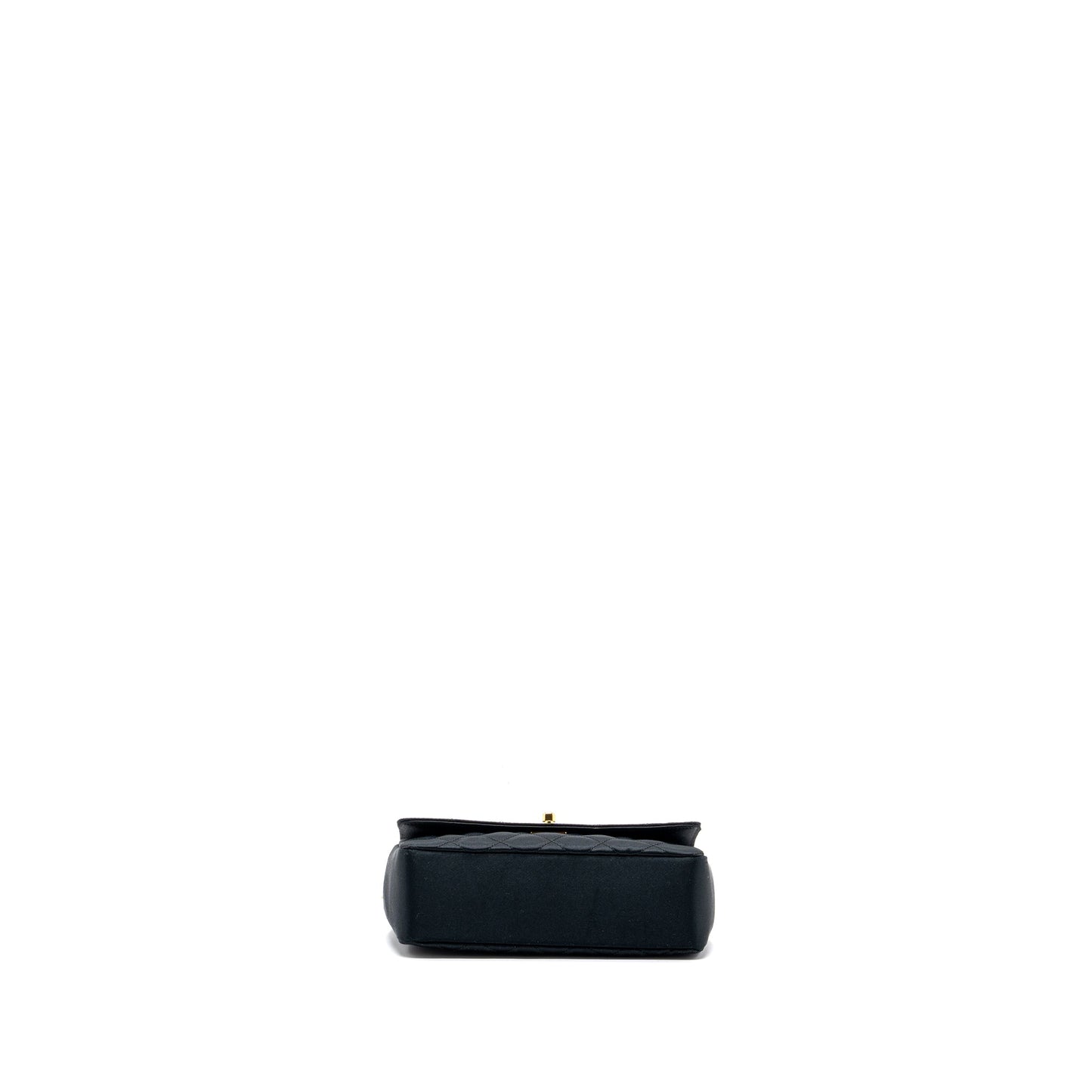 Chanel  Flap Bag Satin Black