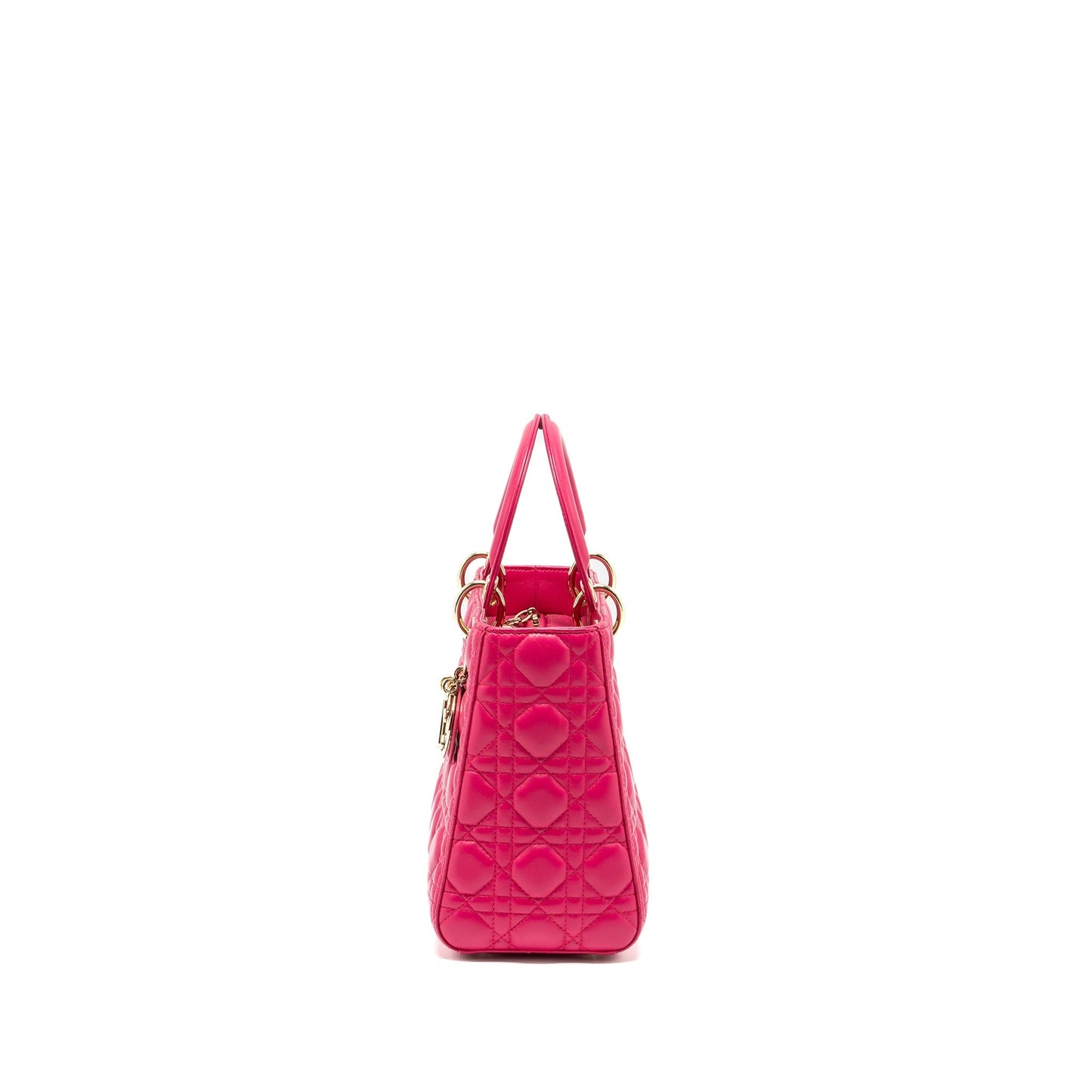 Dior Medium Lady Dior Lambskin Pink