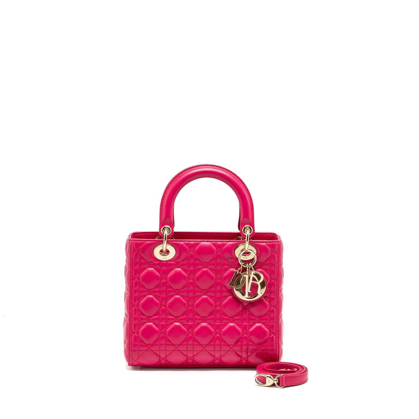 Dior Medium Lady Dior Lambskin Pink