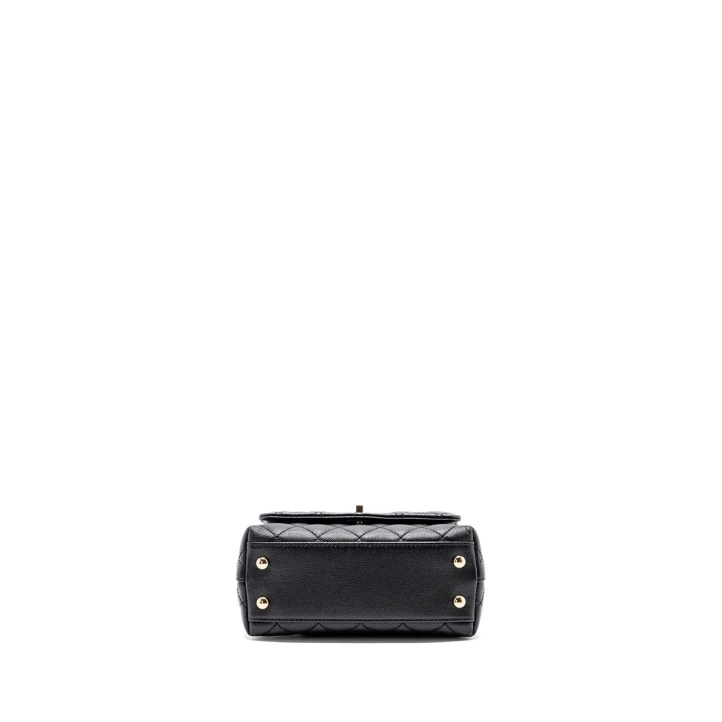 Chanel Coco Handle Extra  Mini Caviar Black L(Microchip)
