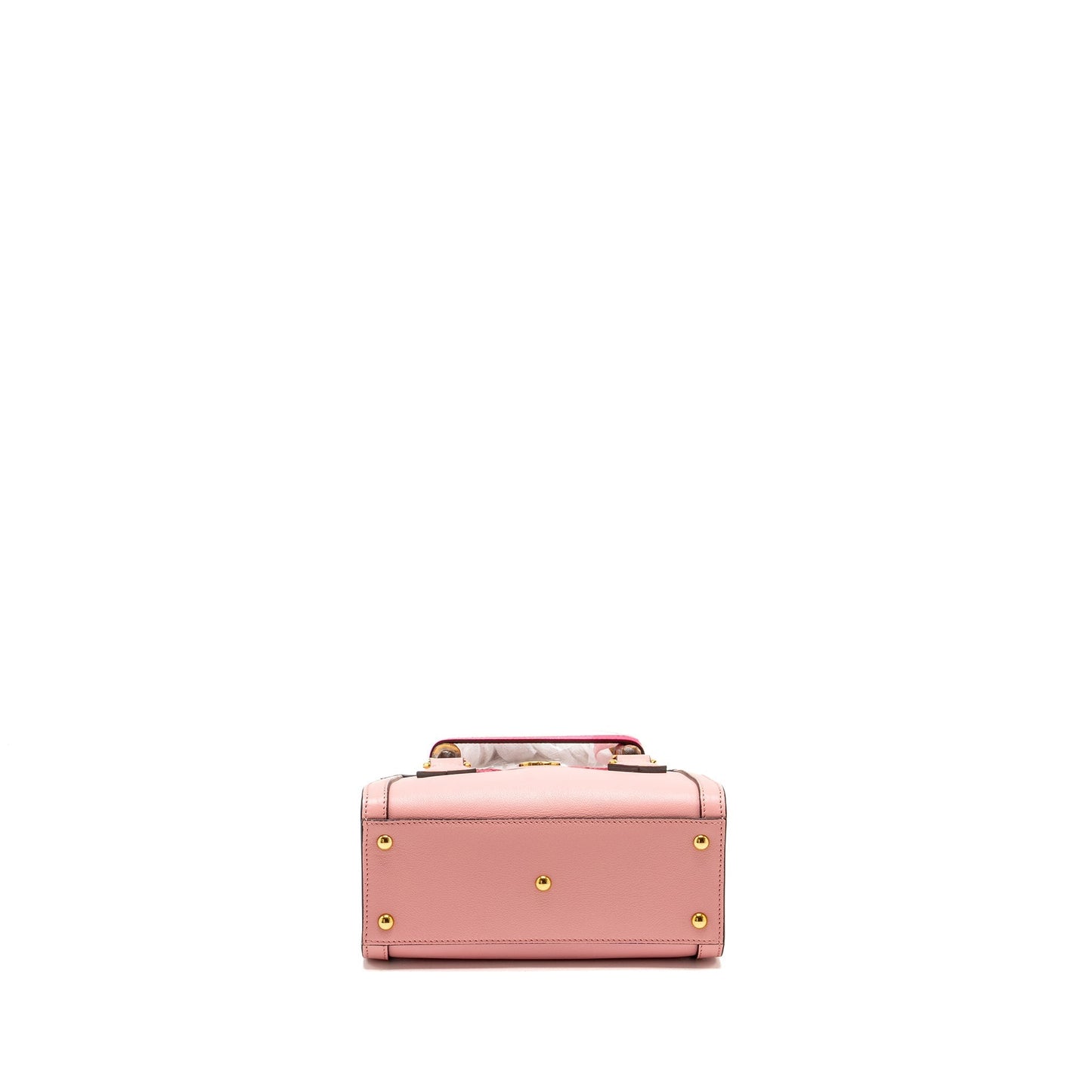 Gucci Mini Diana Bamboo Tote Bag Leather Pink