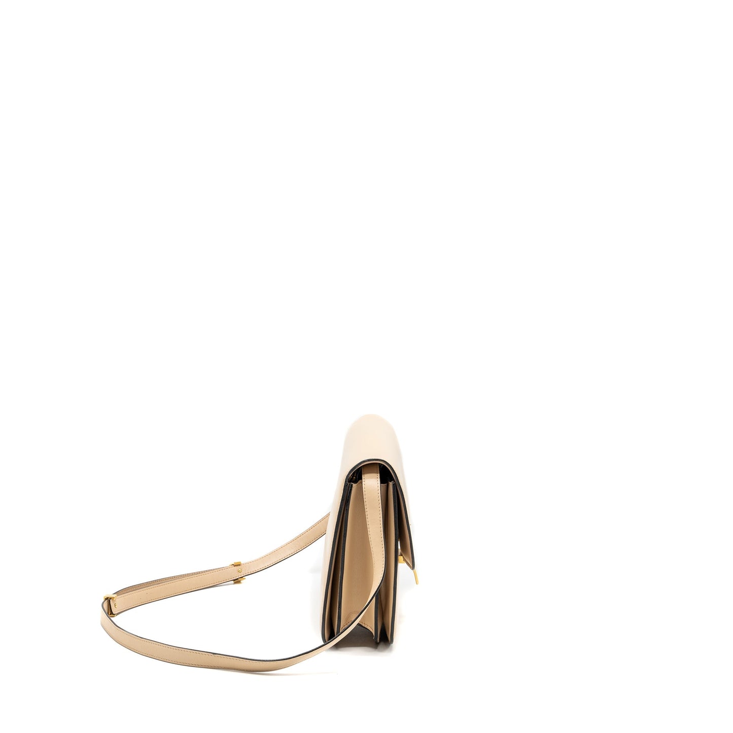 Celine Medium classic box Purse calfskin light pink