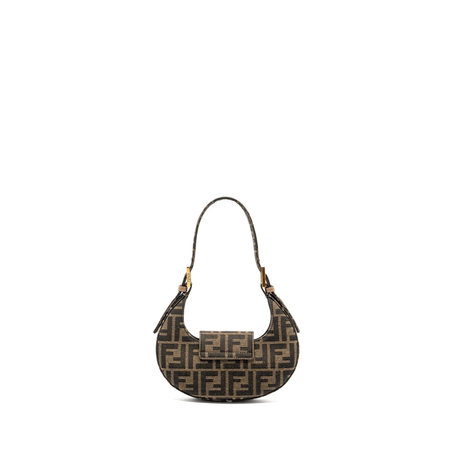 FENDI Mini cookie Purse Fabric jacquard