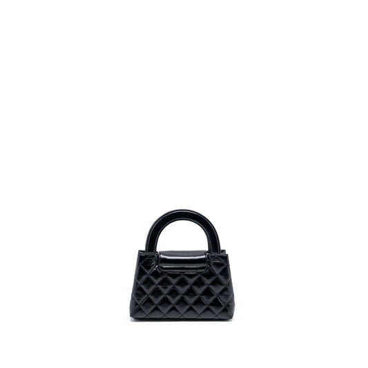 Chanel 24p Mini Shopping Tote Calfskin Black  (Microchip)