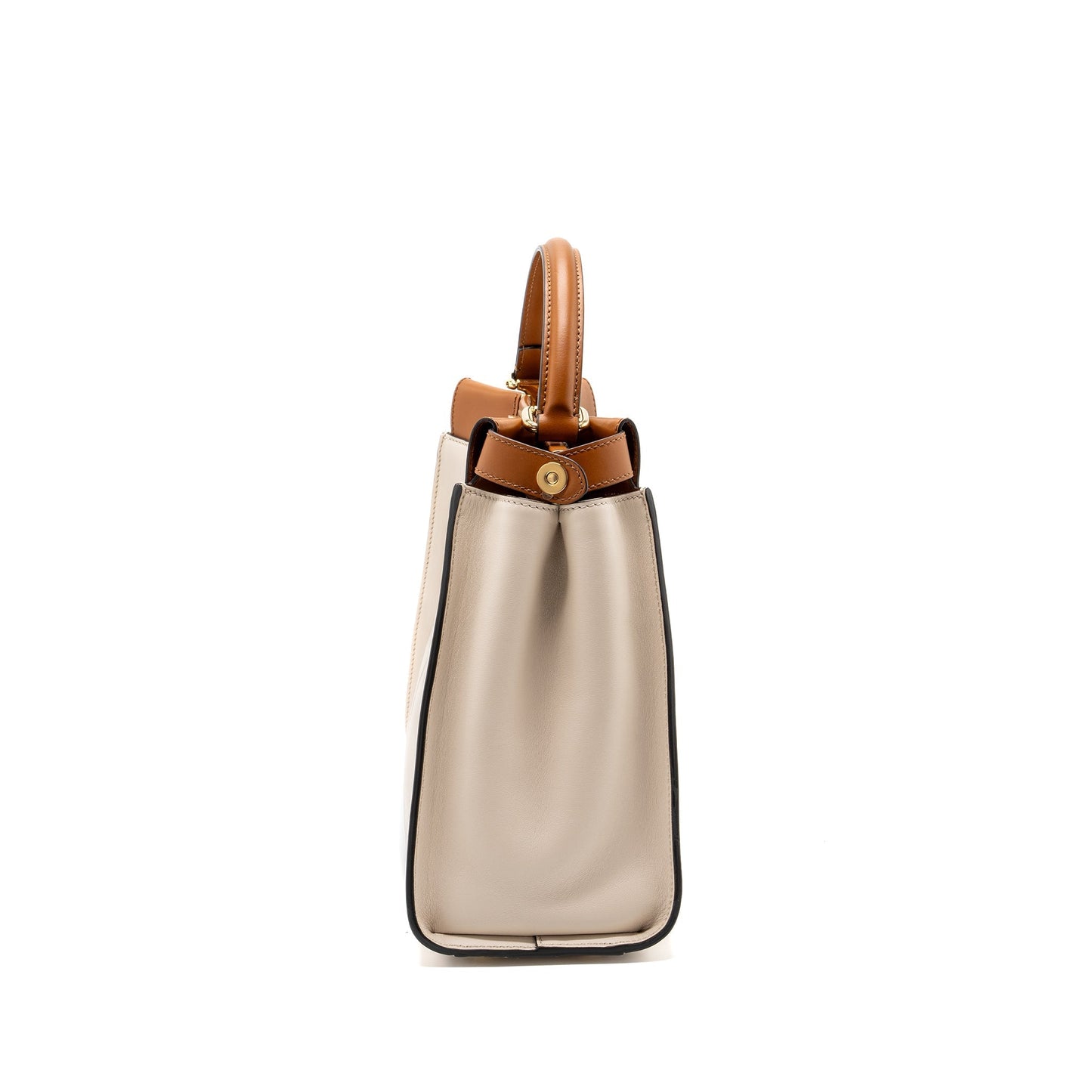 Fendi Medium Peekaboo Purse Calfskin Multicolour