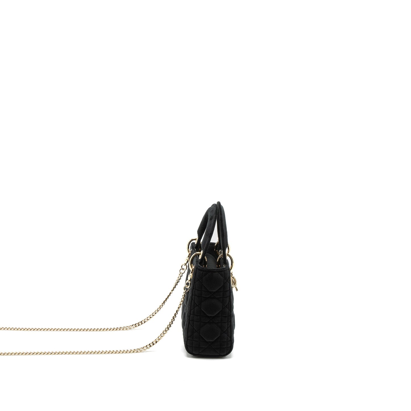 Dior Mini Lady Dior Velvet Black