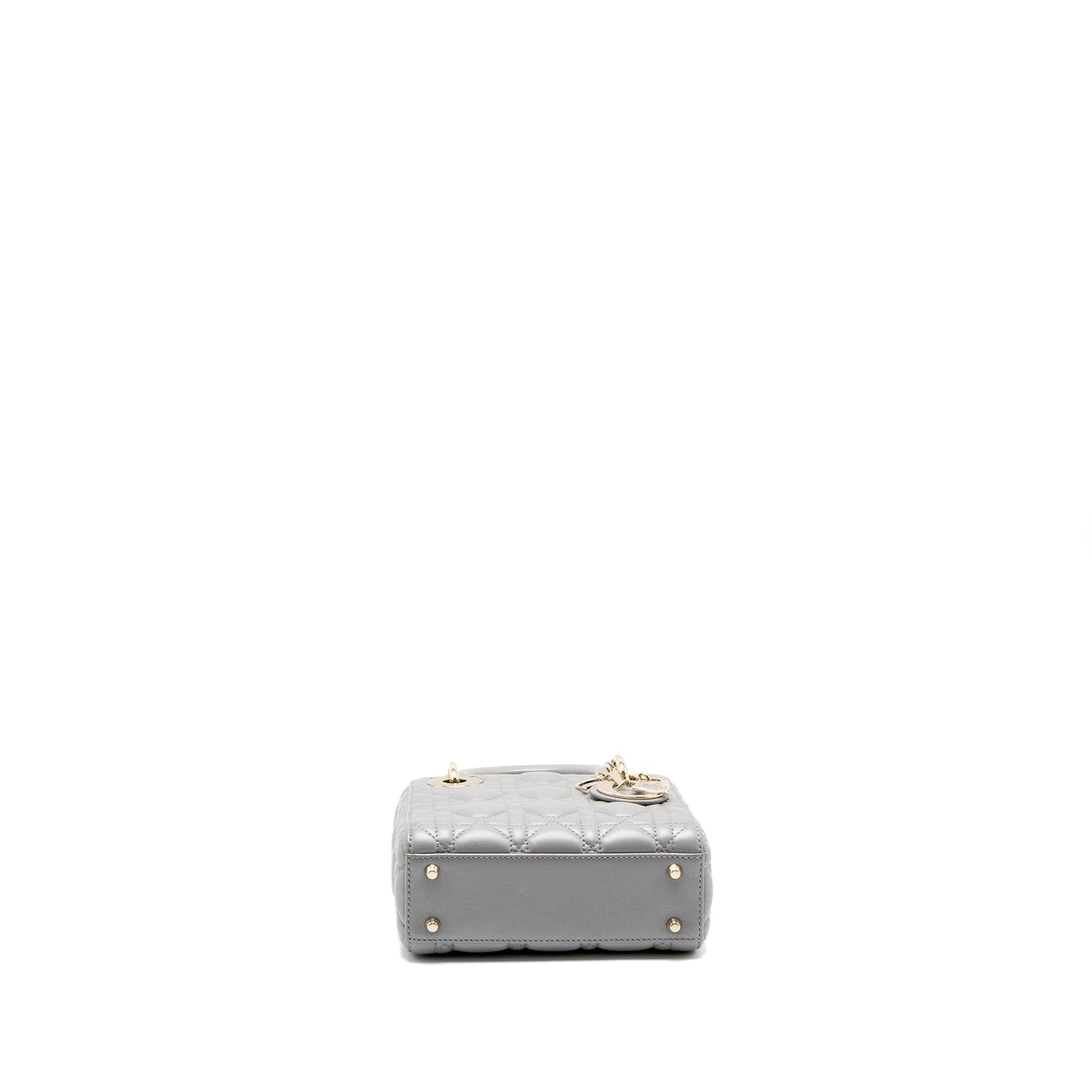 Dior Mini Lady Dior Lambskin Grey