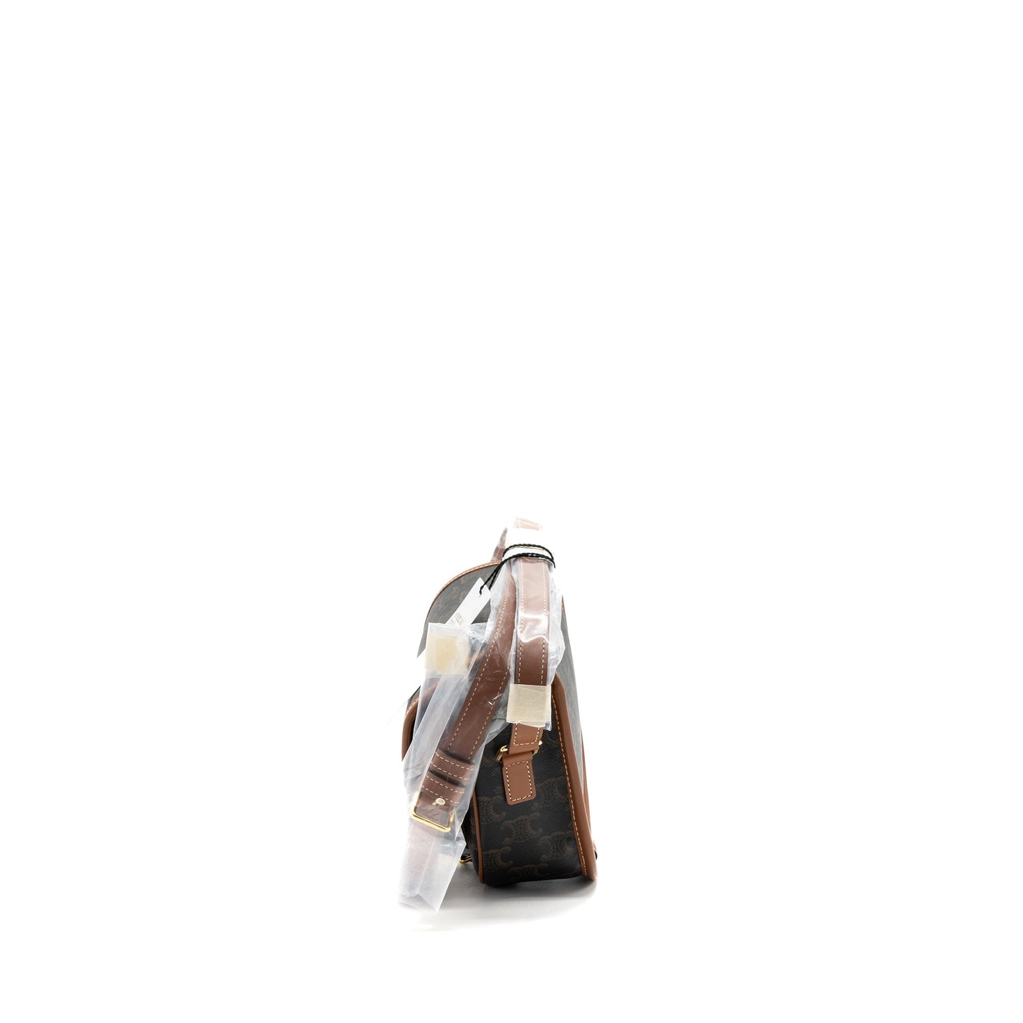 Celine medium Folco Purse TRIOMPHE CANVAS CALFSKIN