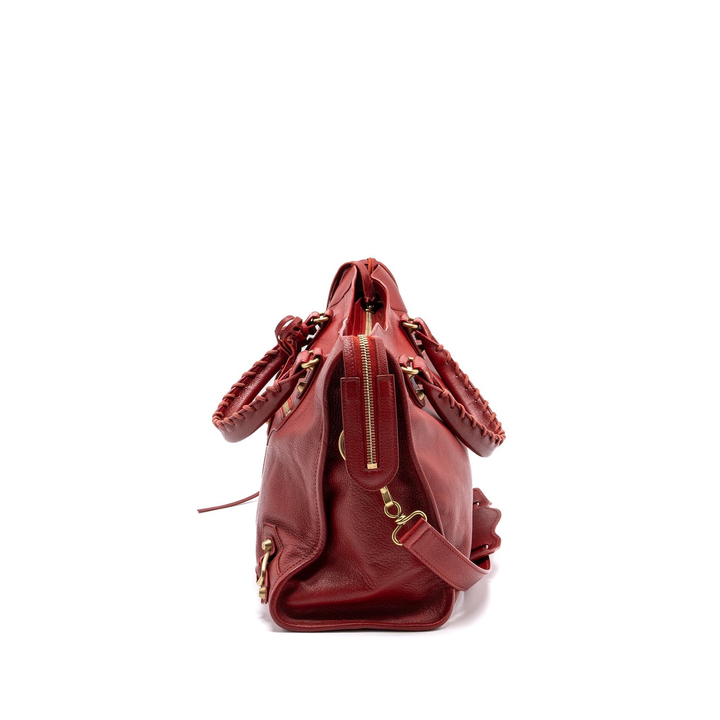 Balenciaga city Purse leather red
