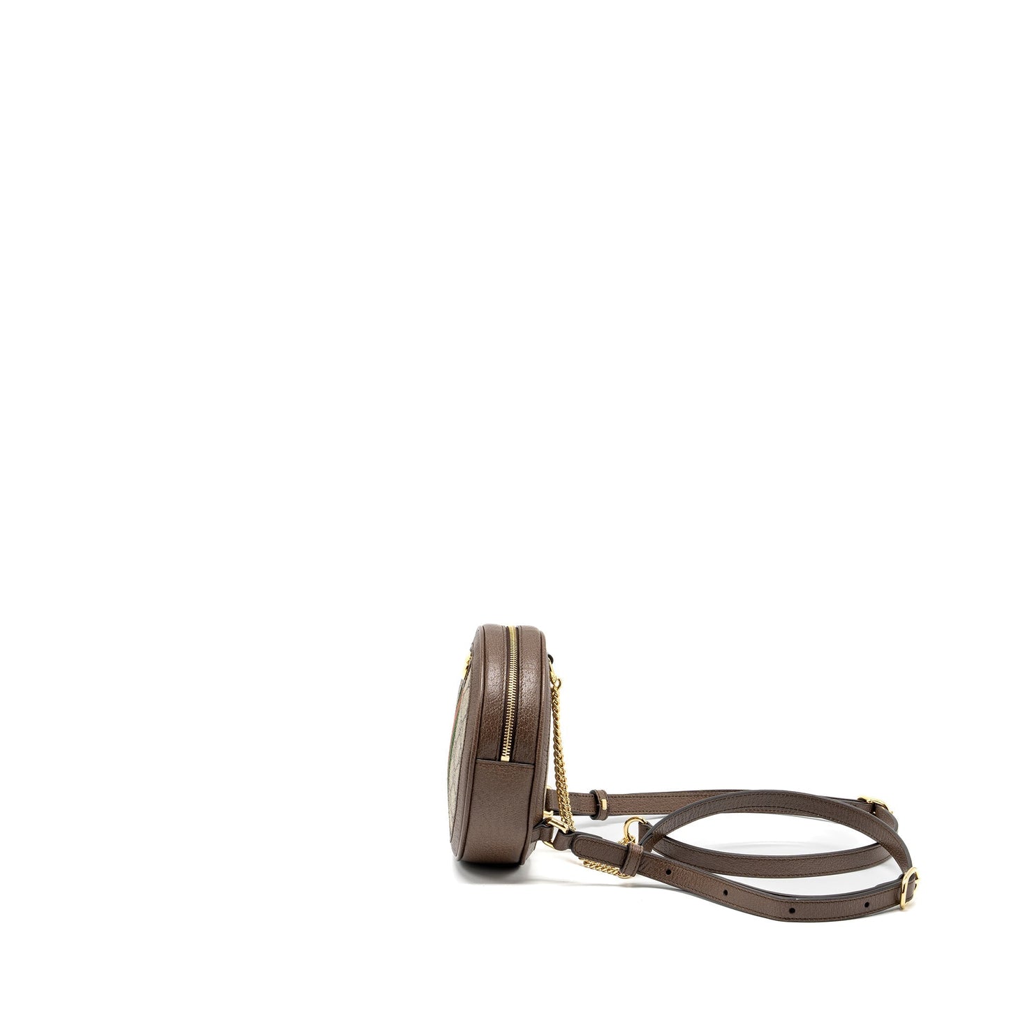 Gucci round Ophidia backpack gg supreme canvas