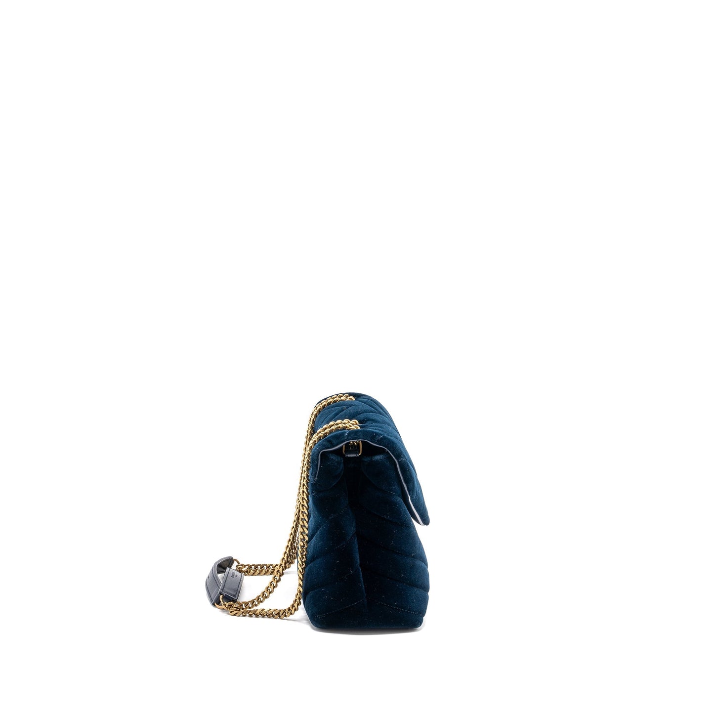 Saint Laurent / Medium Lou Lou In Velvet Blue