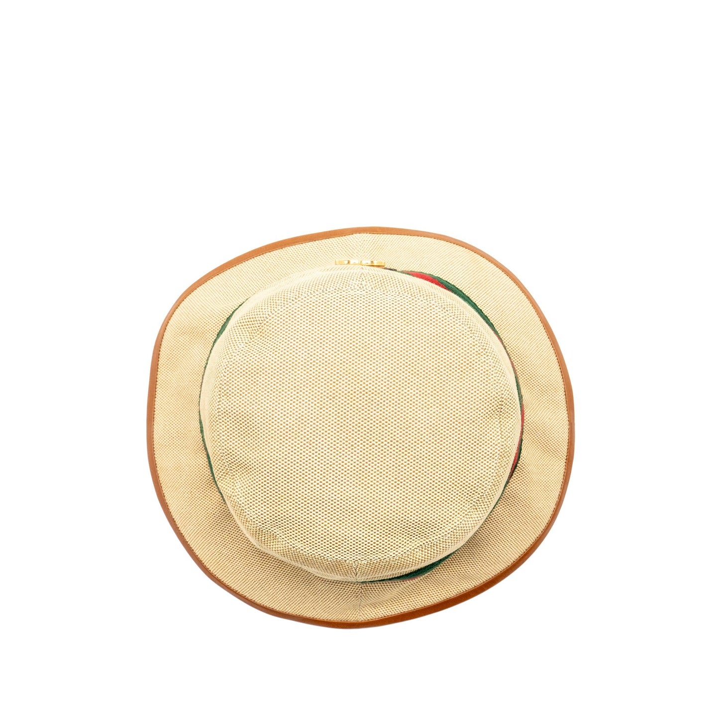 Gucci Size M Bucket Hat Canvas Brown