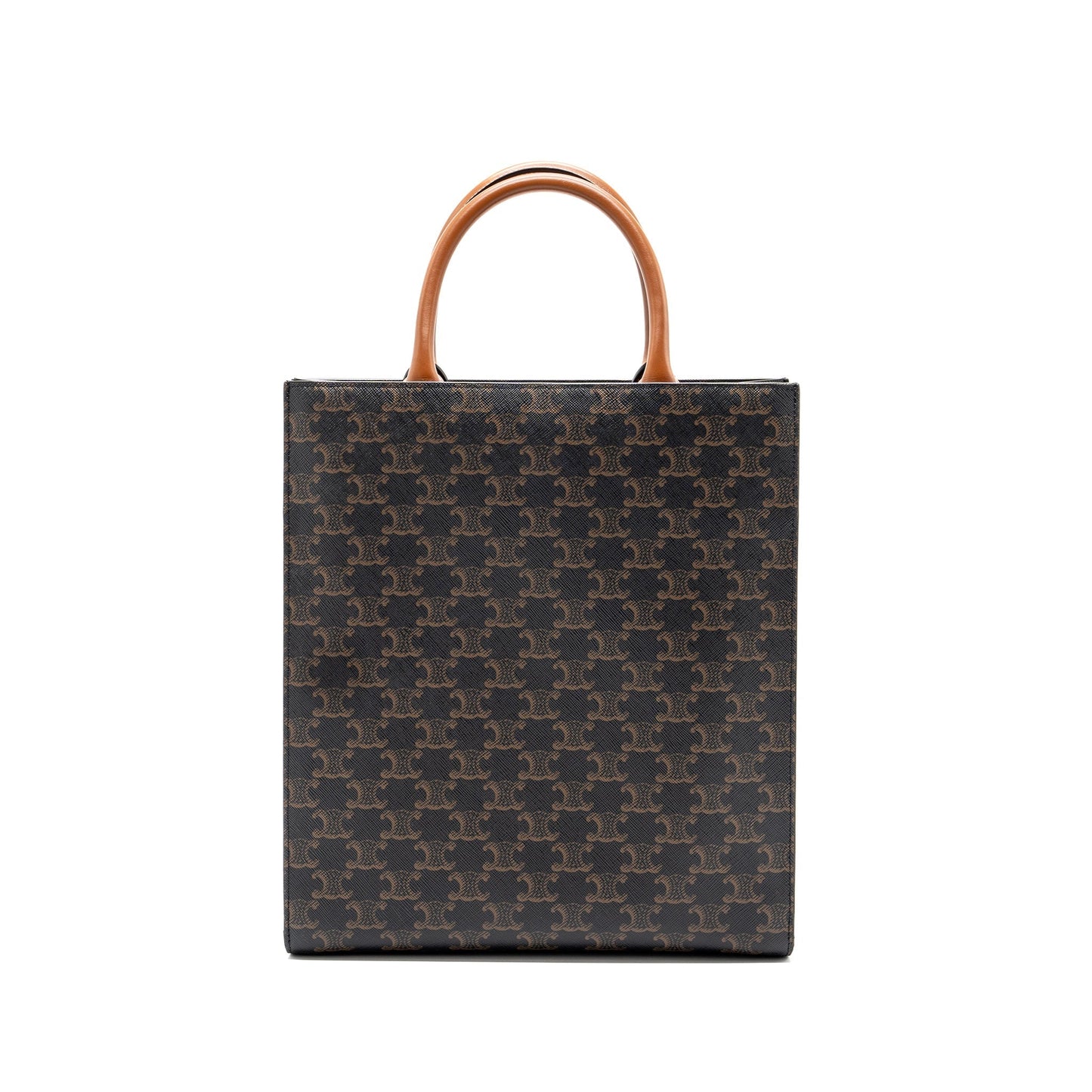 Luxury CELINE Vertical Cabas Triomphe Canvas