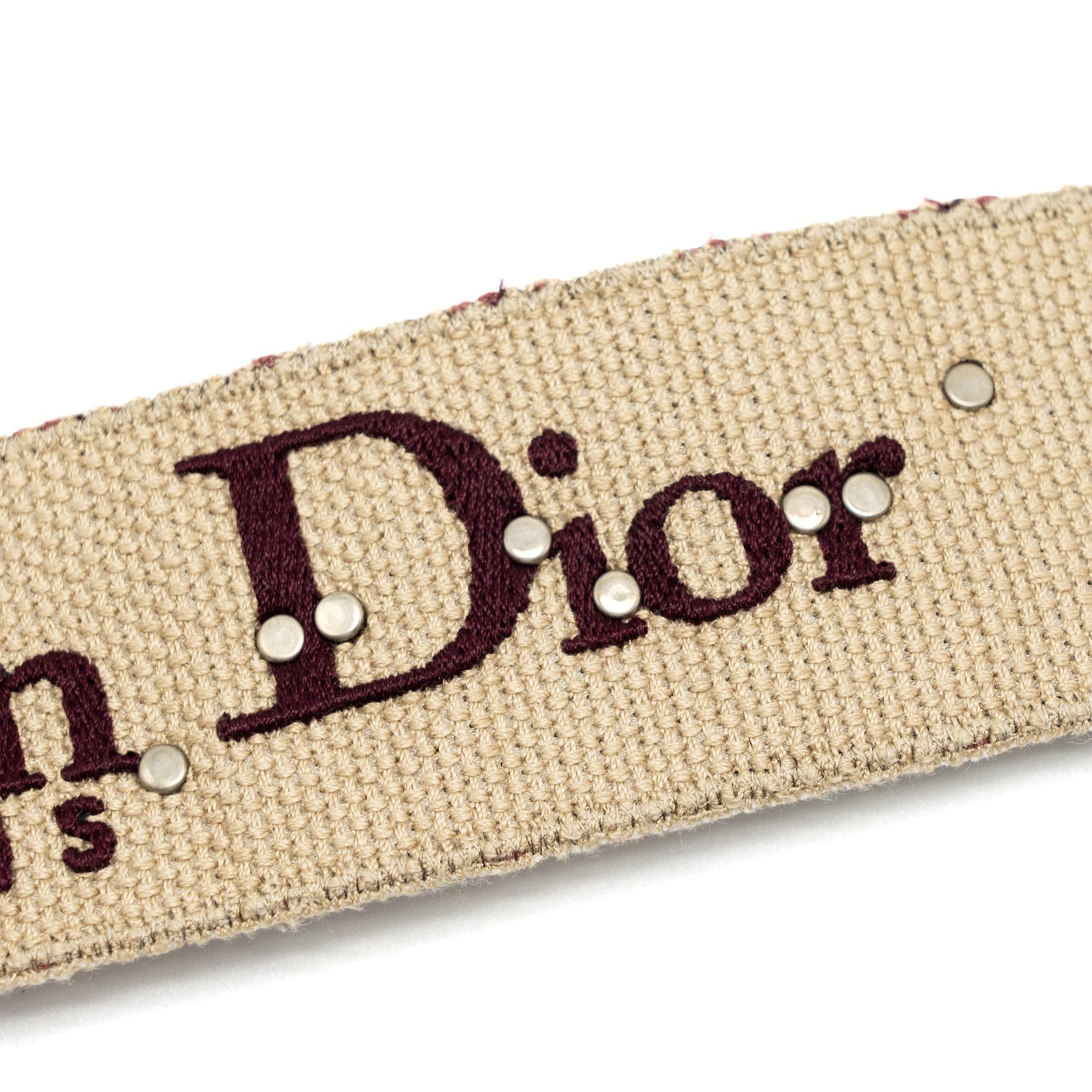 Dior Shoulder Strap Oblique Canvas/Calfskin Red