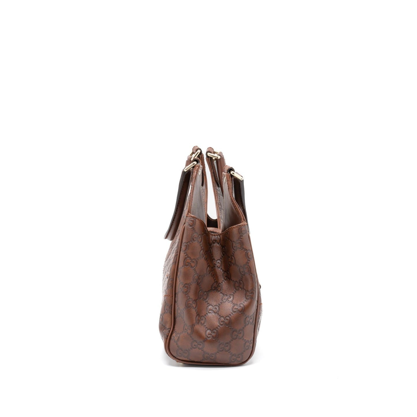 Gucci   Jackie Bag GG Supreme Calfskin Brown