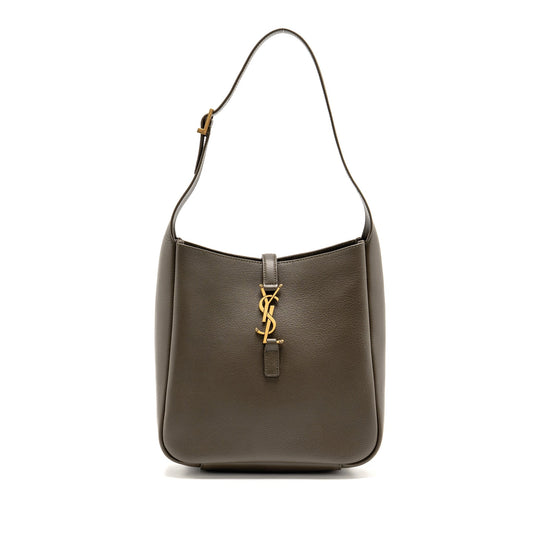 Saint Laurent / Small Le 5 A 7 Supple Purse calfskin light musk