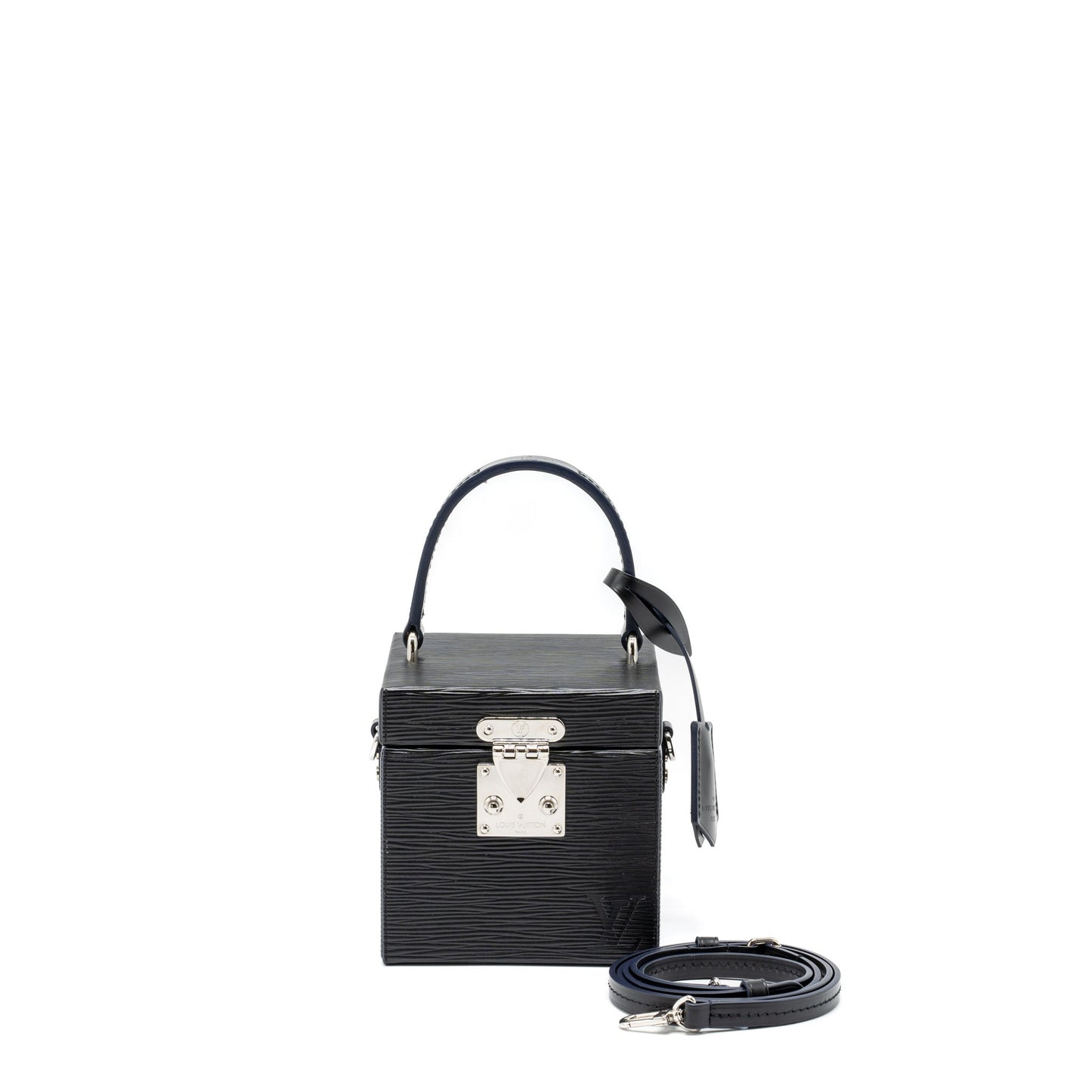 Louis Vuitton Bleecker Box Bag Epi Black SHW