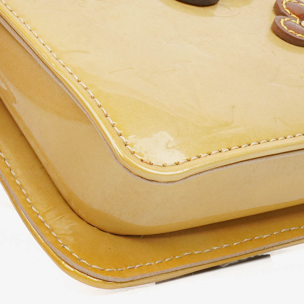 Louis Vuitton Vernis Lexington Fleurs Pochette