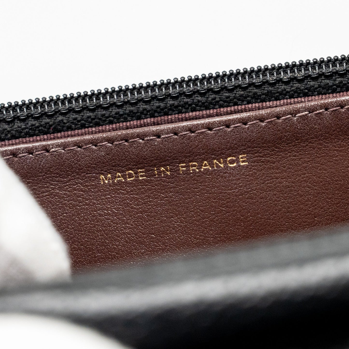 Chanel Classic wallet on chain caviar Black