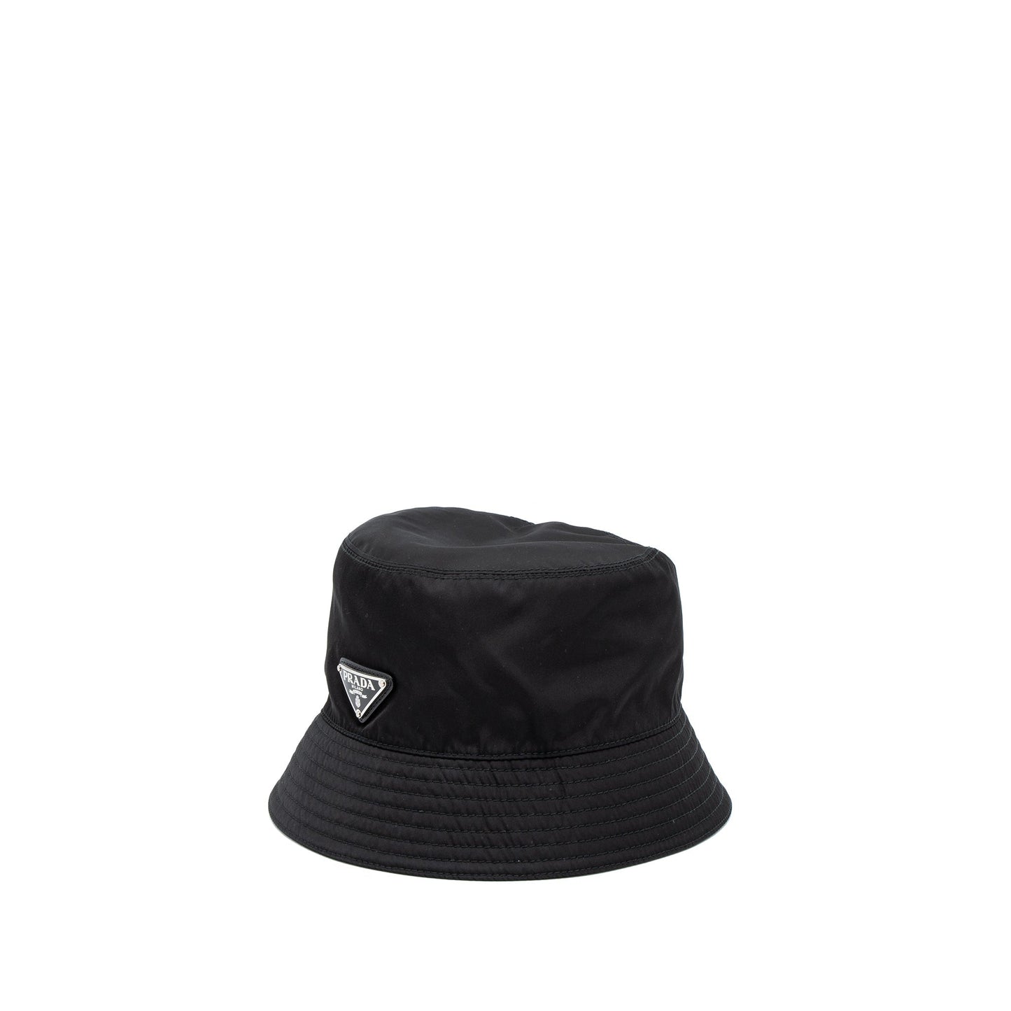 Prada Size S Re-Nylon Bucket Hat Black