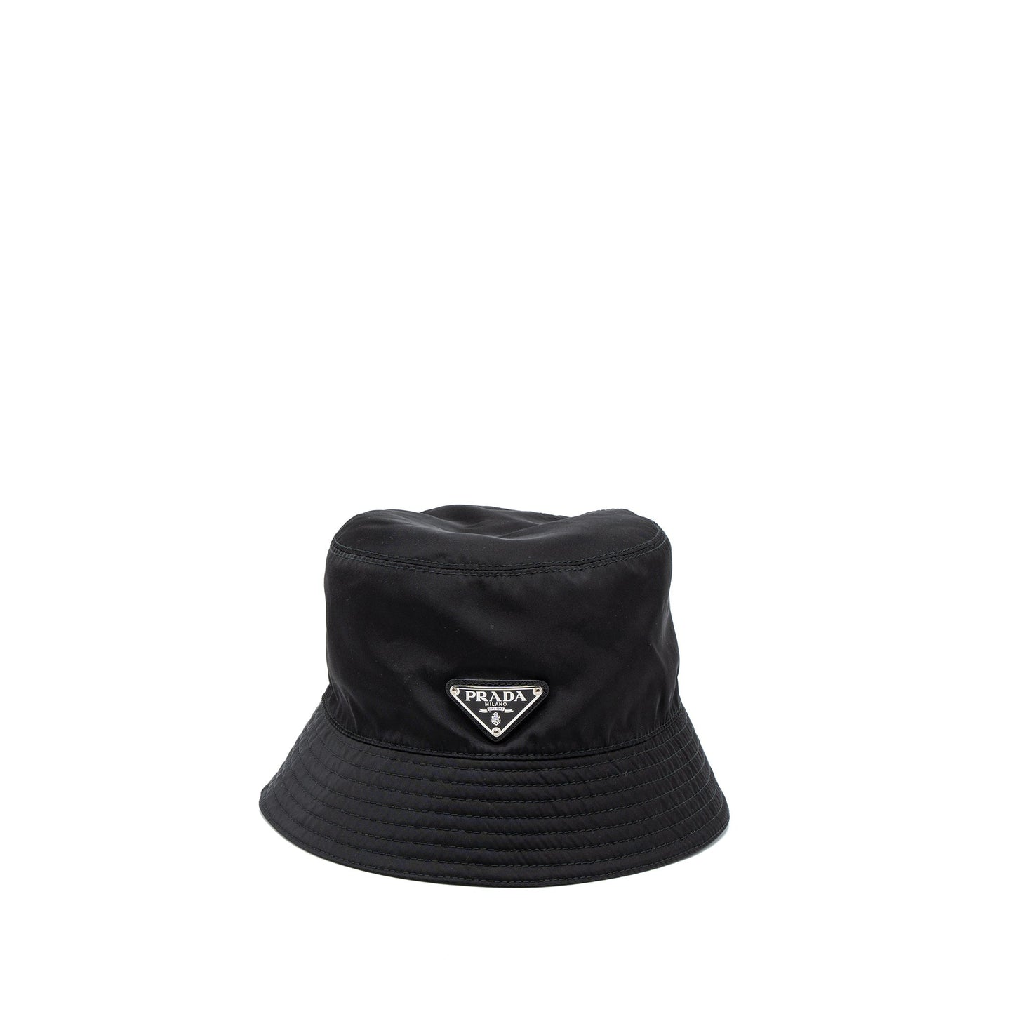 Prada Size S Re-Nylon Bucket Hat Black