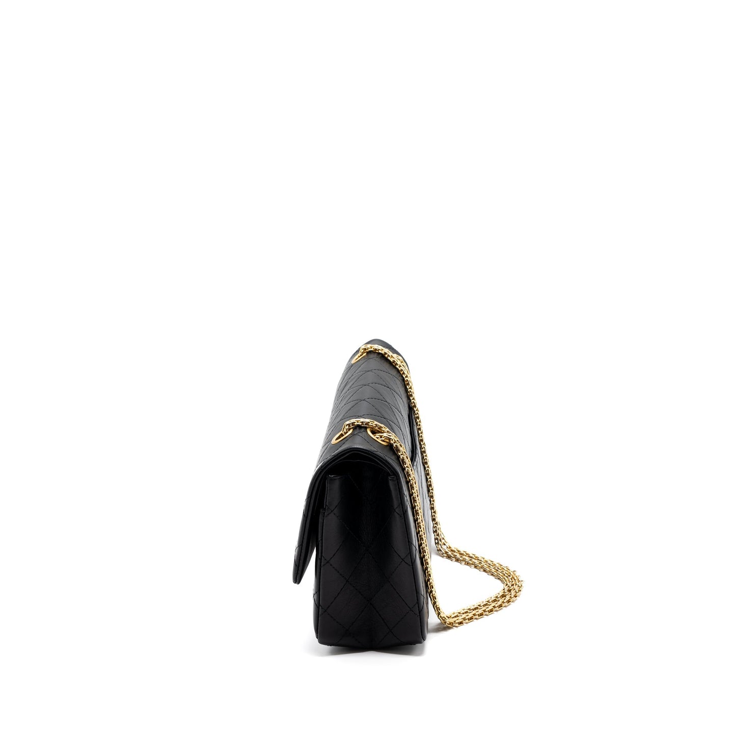 Chanel 2.55 226 Reissue Flap bag aged calfskin black