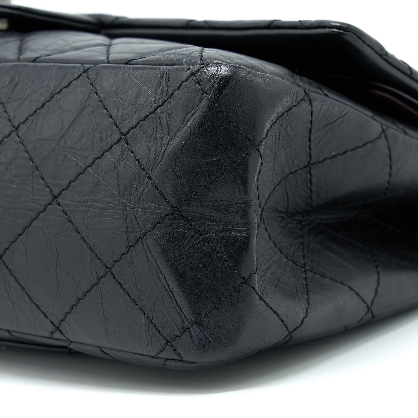 Chanel 2.55 Reissue 227 Aged Calfskin Black Ruthenium