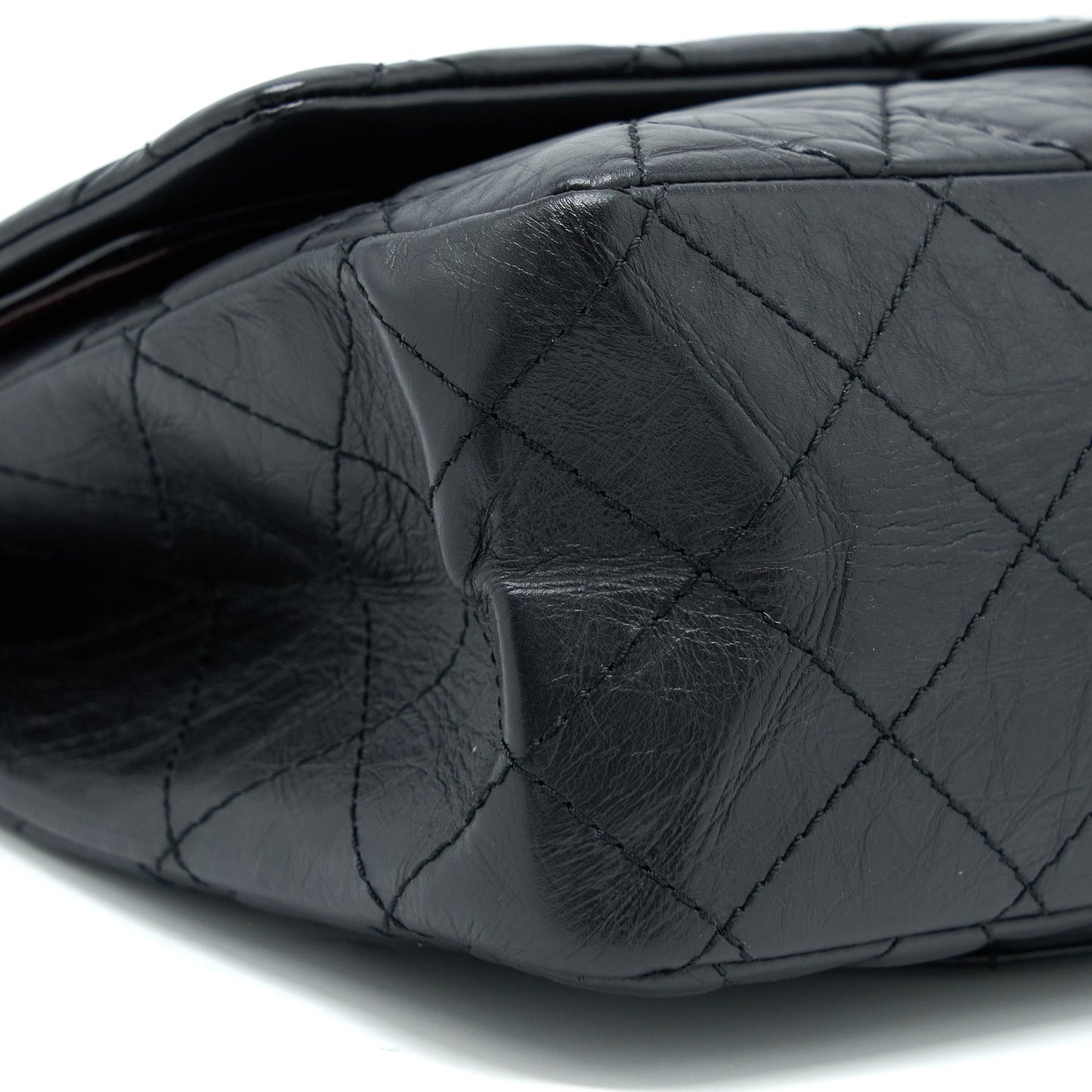 Chanel 2.55 Reissue 227 Aged Calfskin Black Ruthenium