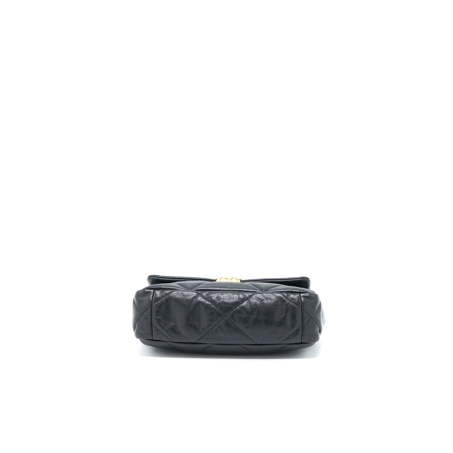 Chanel Small 19 Bag Goatskin Black