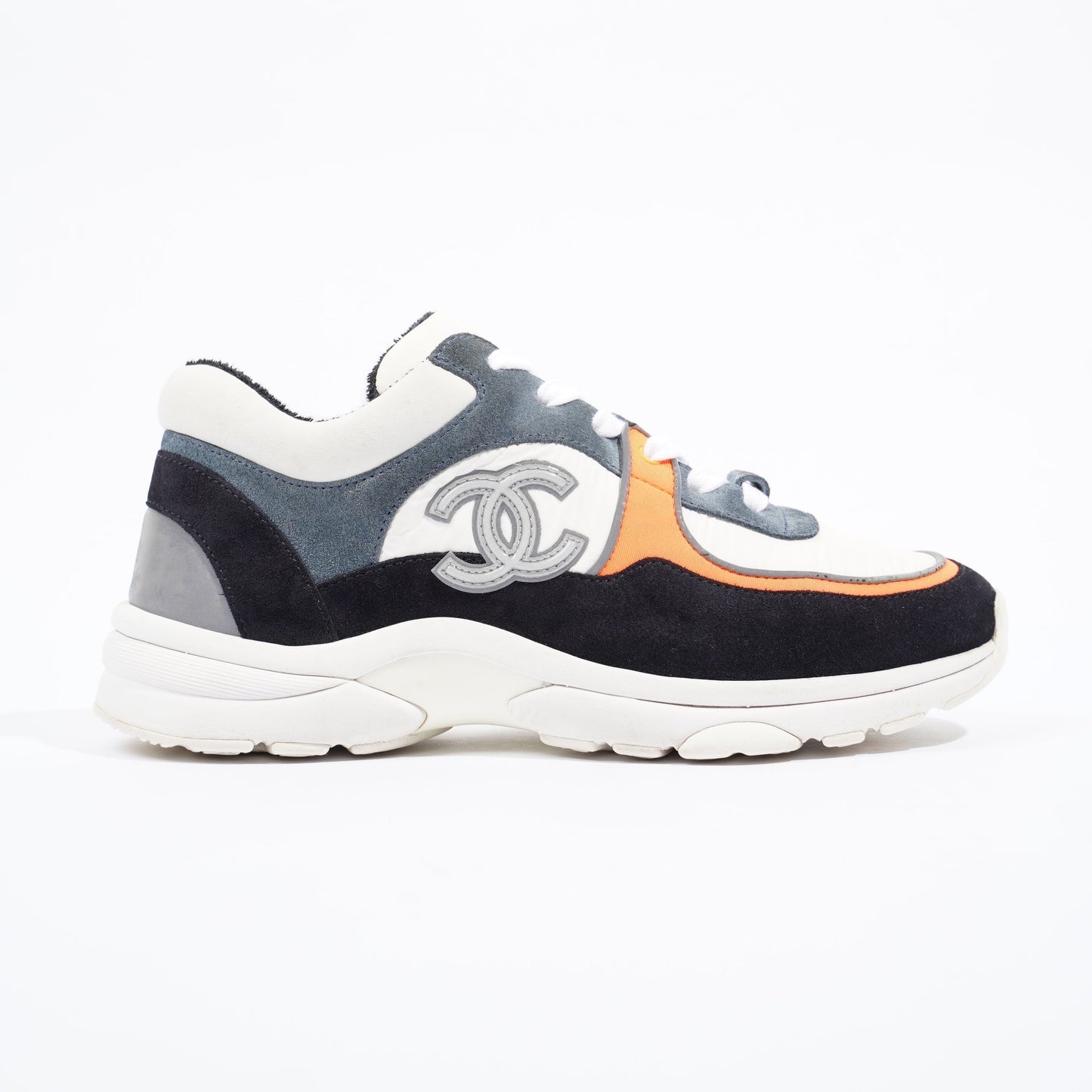 Chanel CC Runner White   Black   Orange EU 37   UK 4